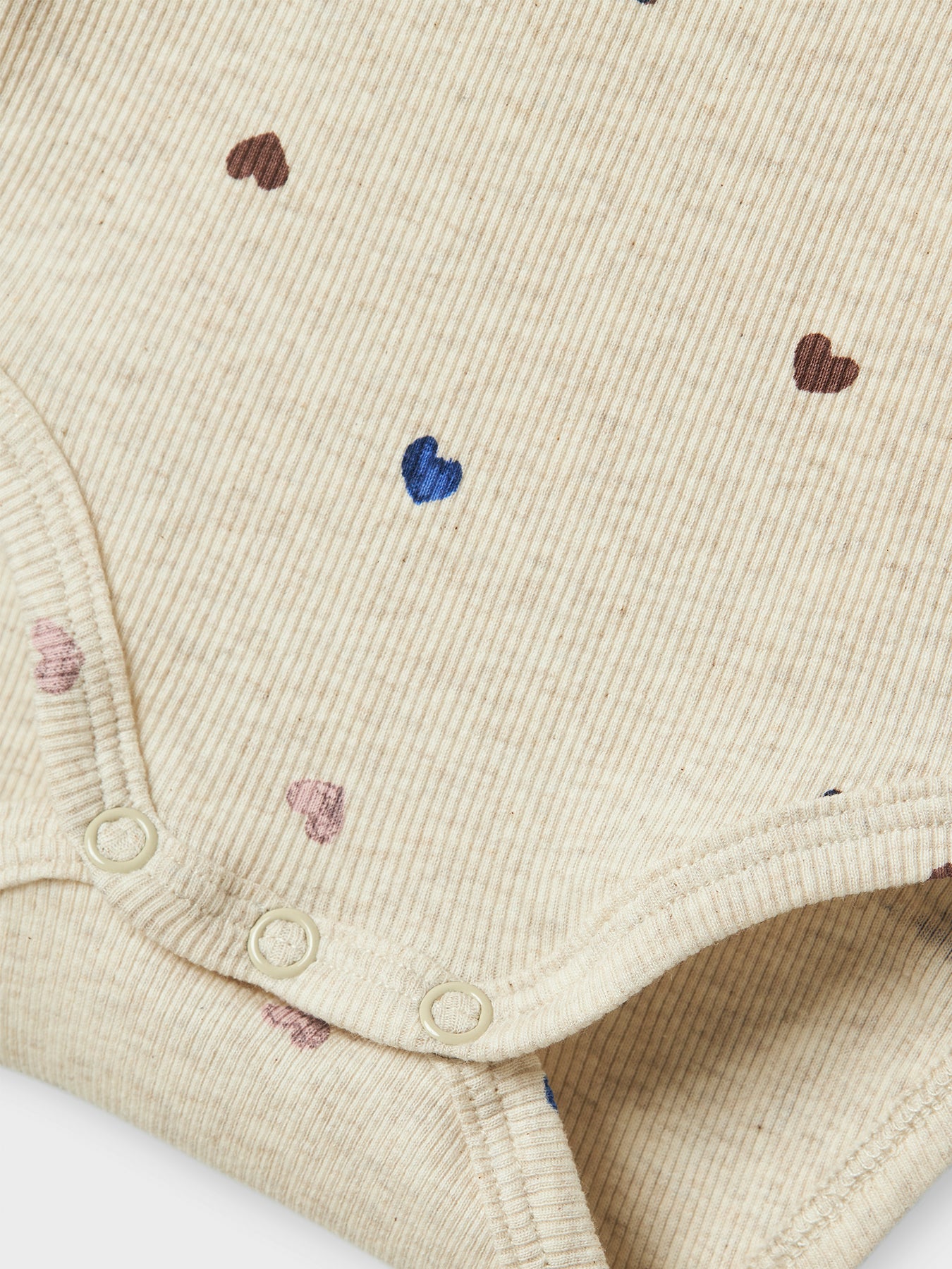Baby Long Sleeve Bodysuit Beige