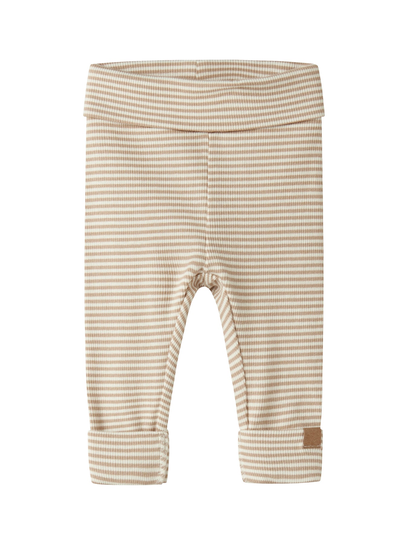Baby Organic Cotton Leggings Beige