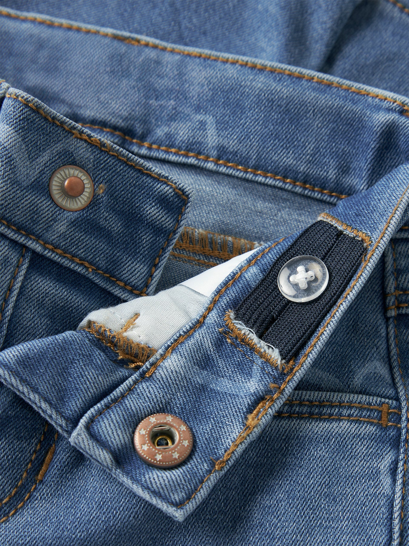 Baby Printed Jeans Blue