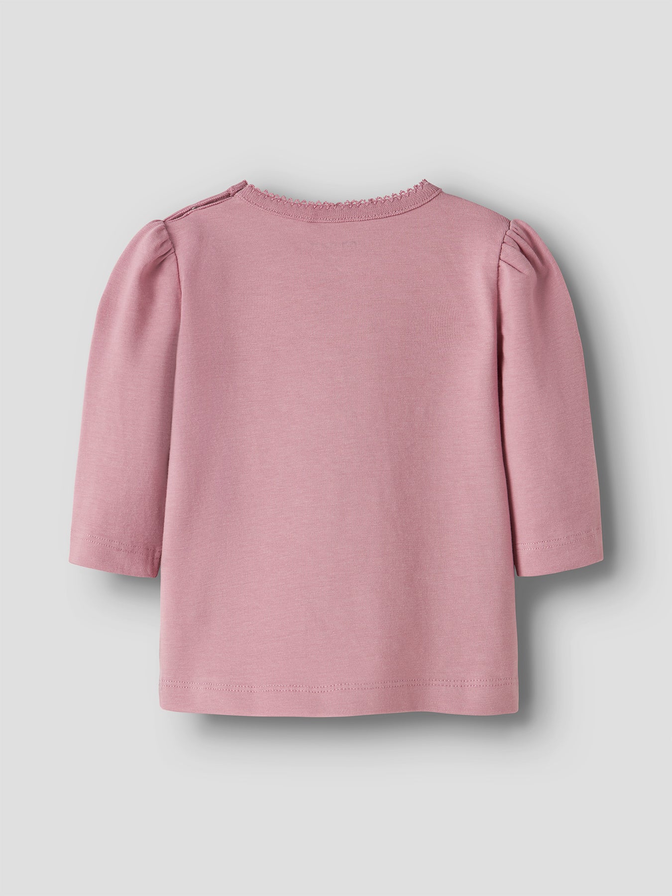 Baby Organic Cotton Long Sleeve Top Pink