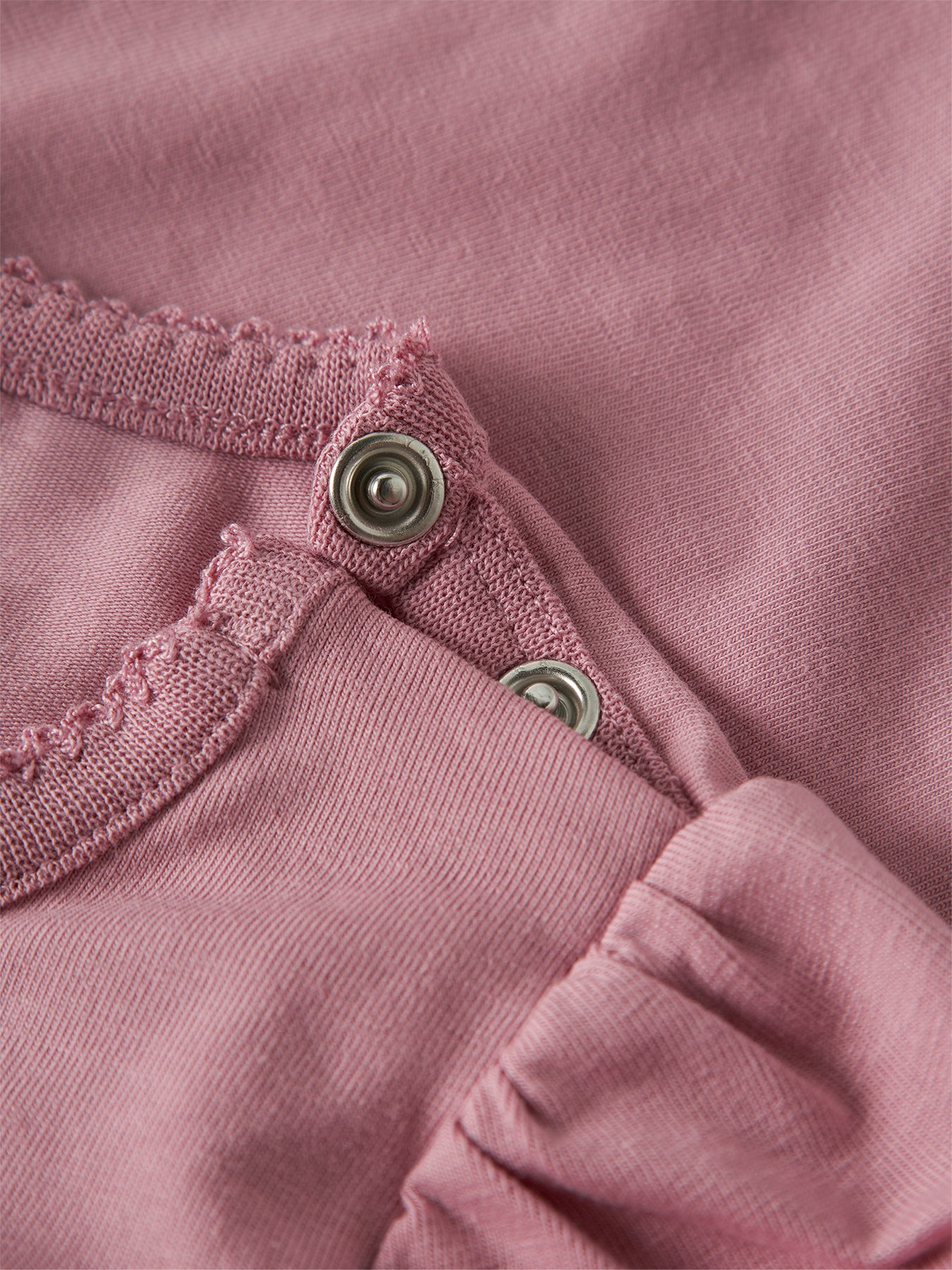 Baby Organic Cotton Long Sleeve Top Pink