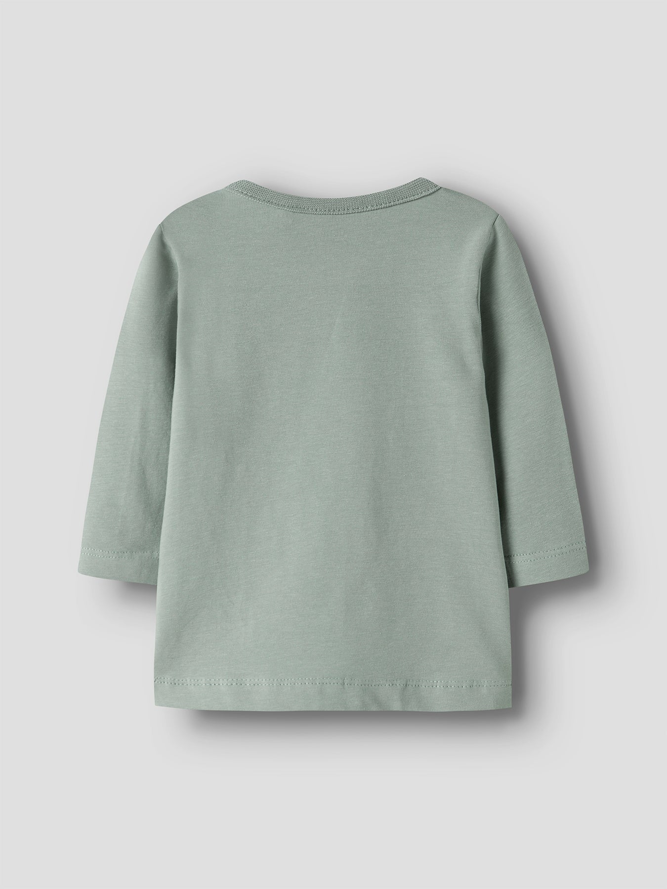 Baby Organic Cotton Long Sleeve Top Green