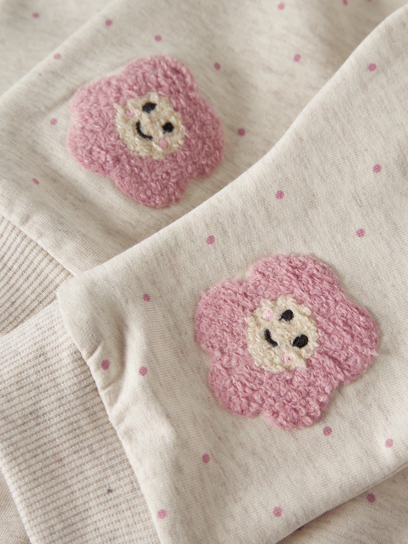 Baby Organic Cotton Luelle Sweat Joggers Cream