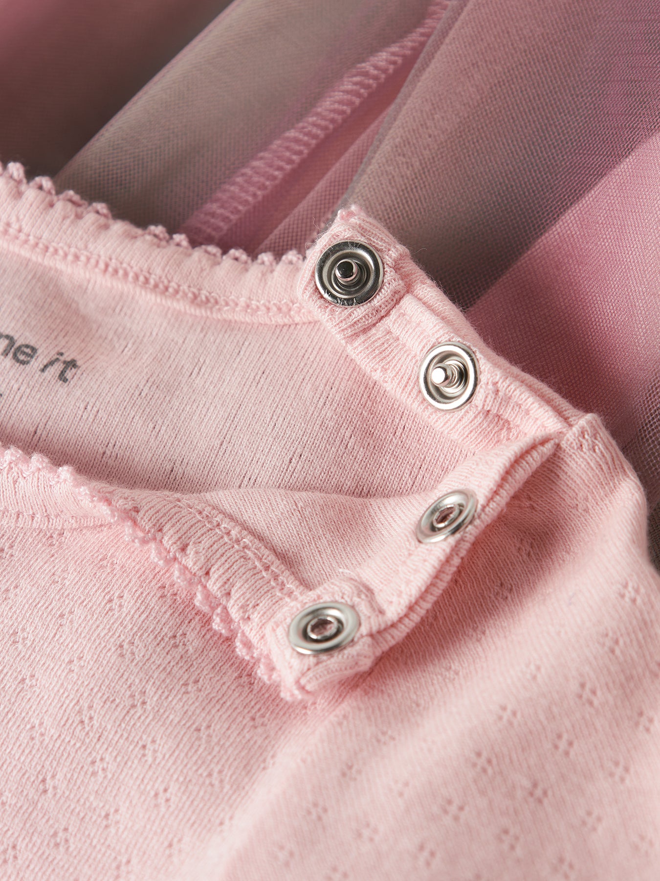 Baby Organic Cotton Louisa Long Sleeve Dress Pink