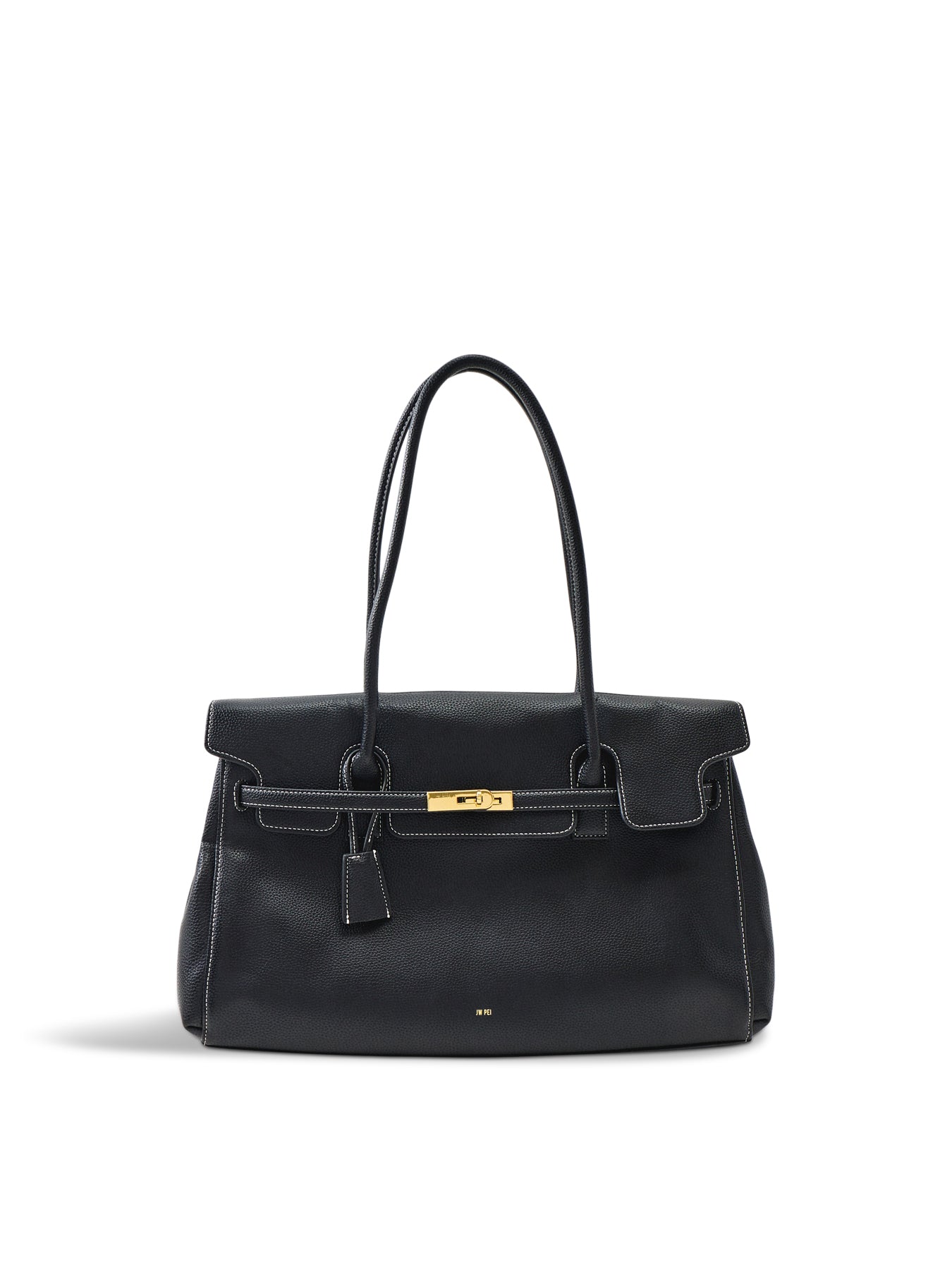 JW PEI Yara Large Shoulder Bag Black