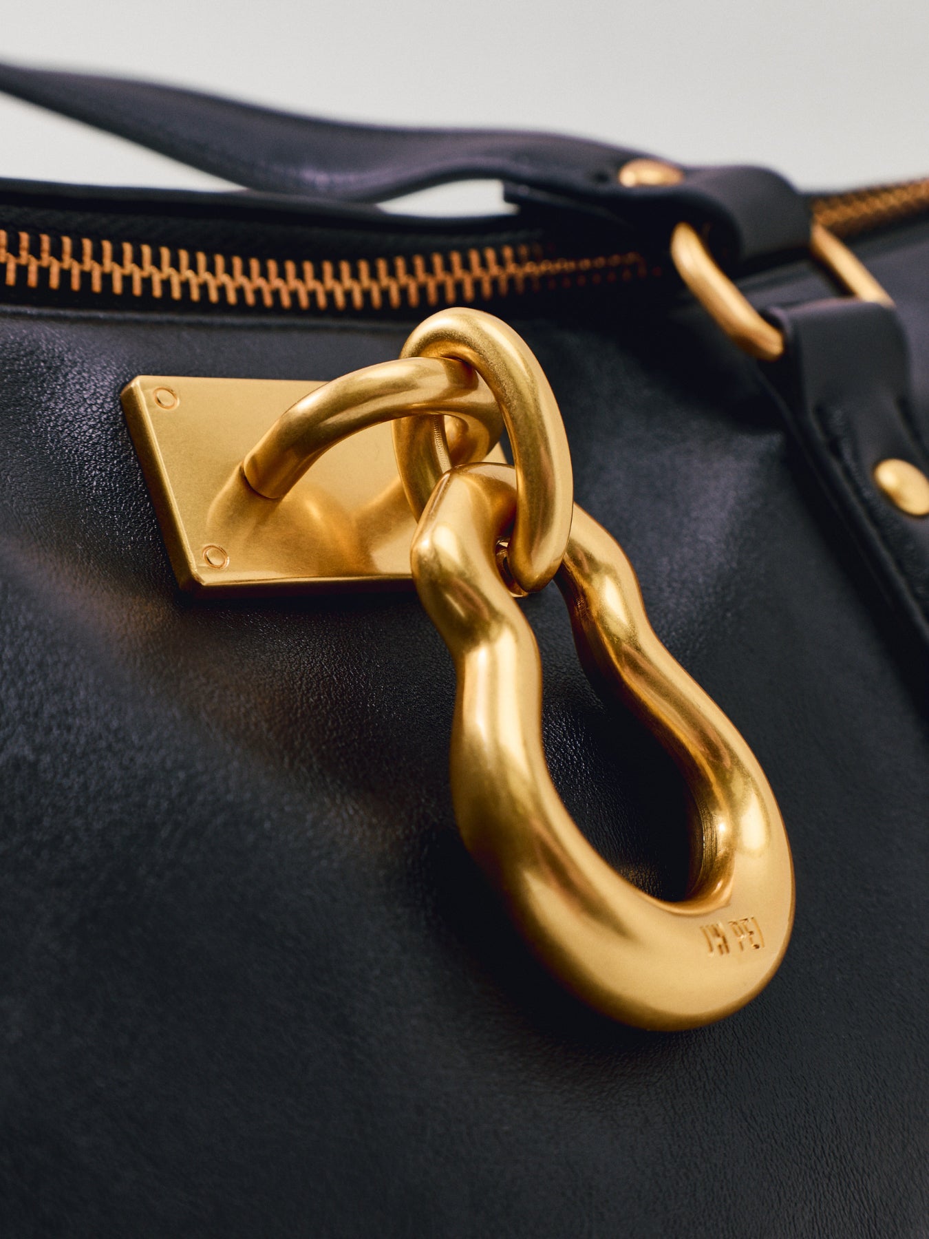 JW PEI Yvette Elongated Tote Bag Black