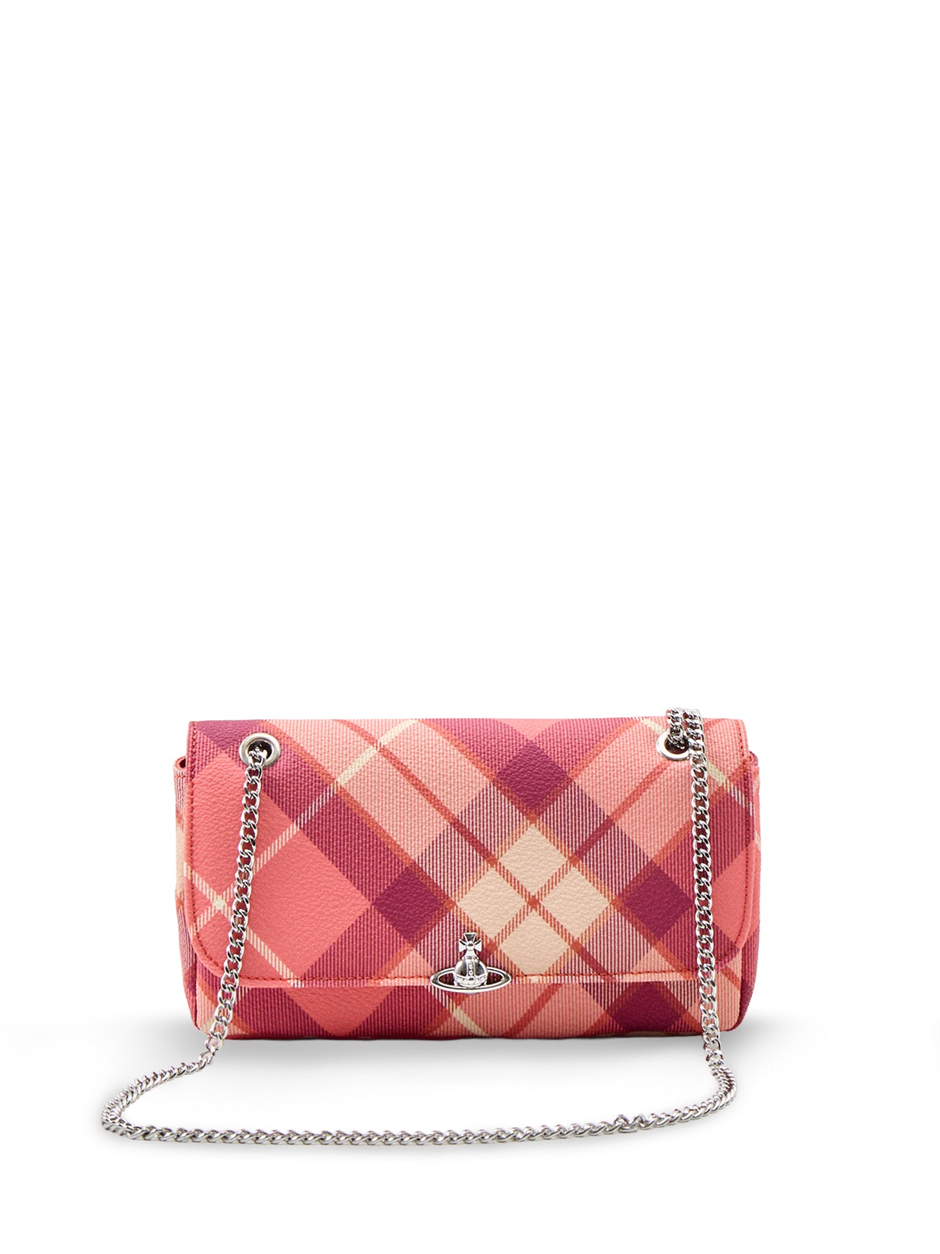Chain Crossbody Purse Pink