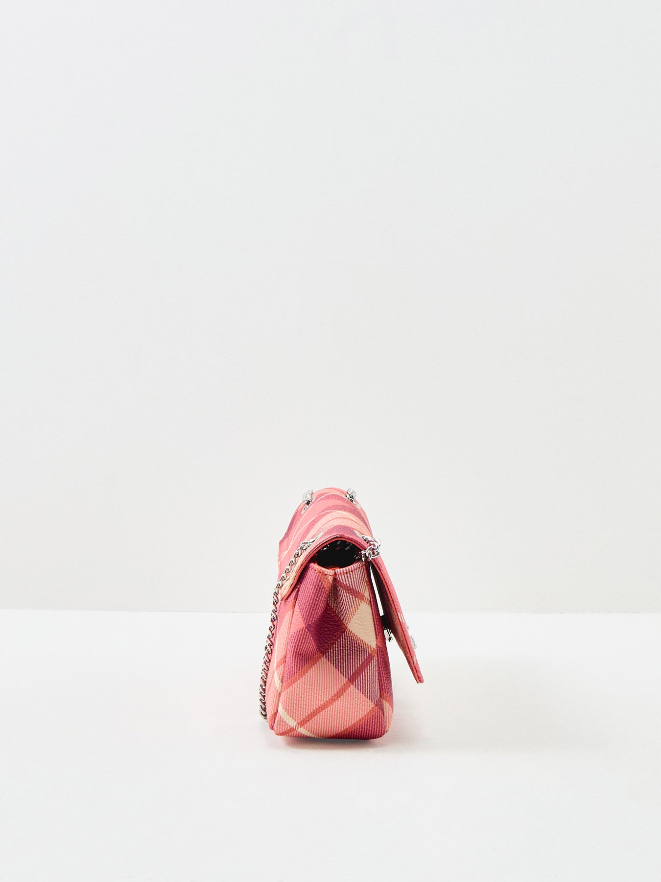 Chain Crossbody Purse Pink