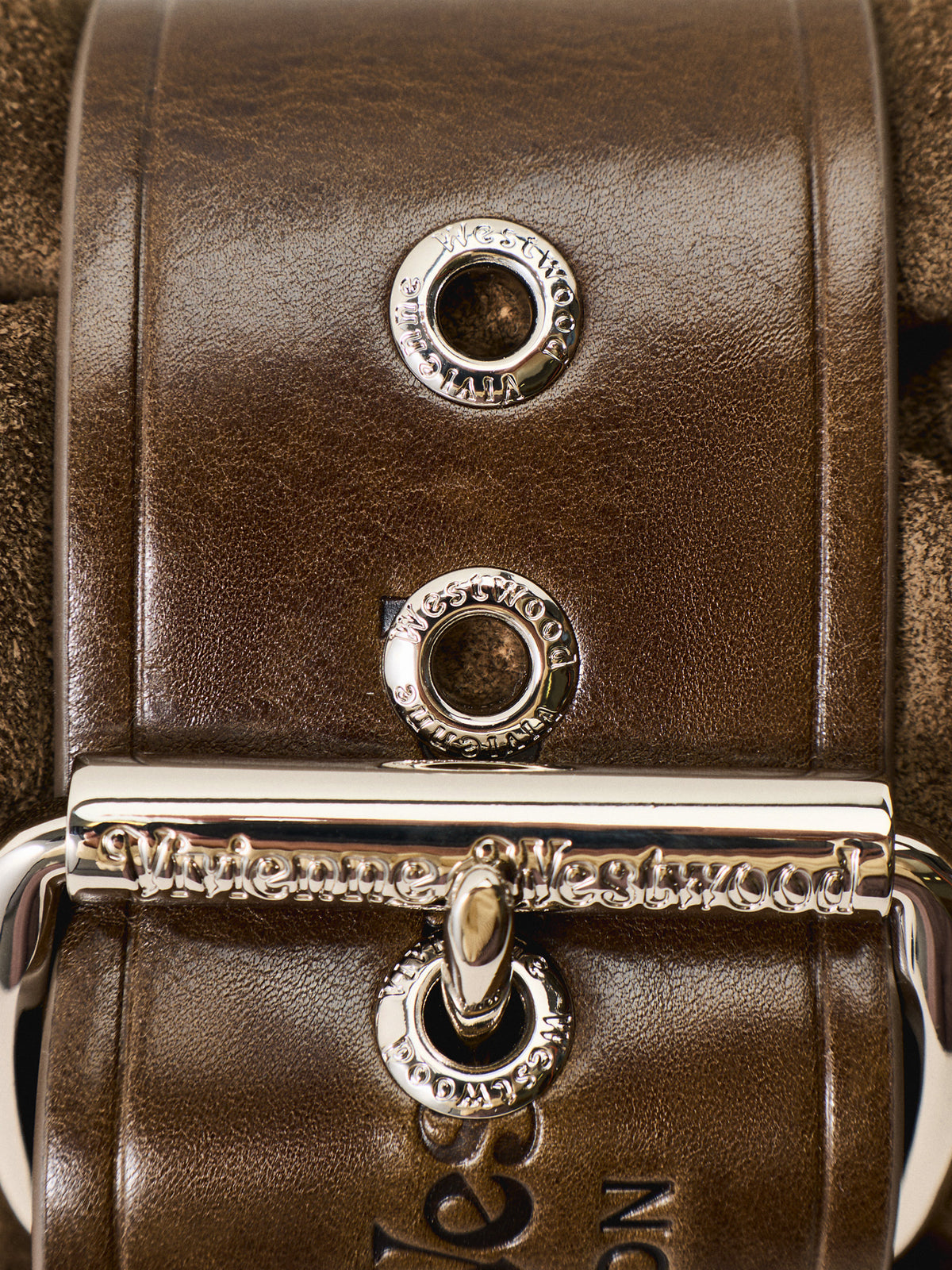 Hazel Treasure Calf Leather Shoulder Bag – Khaki