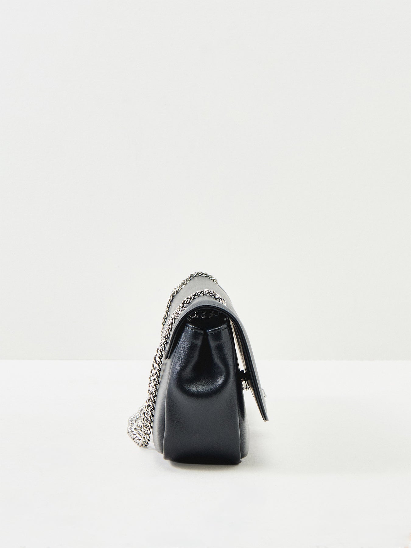 Chain Crossbody Purse - Black