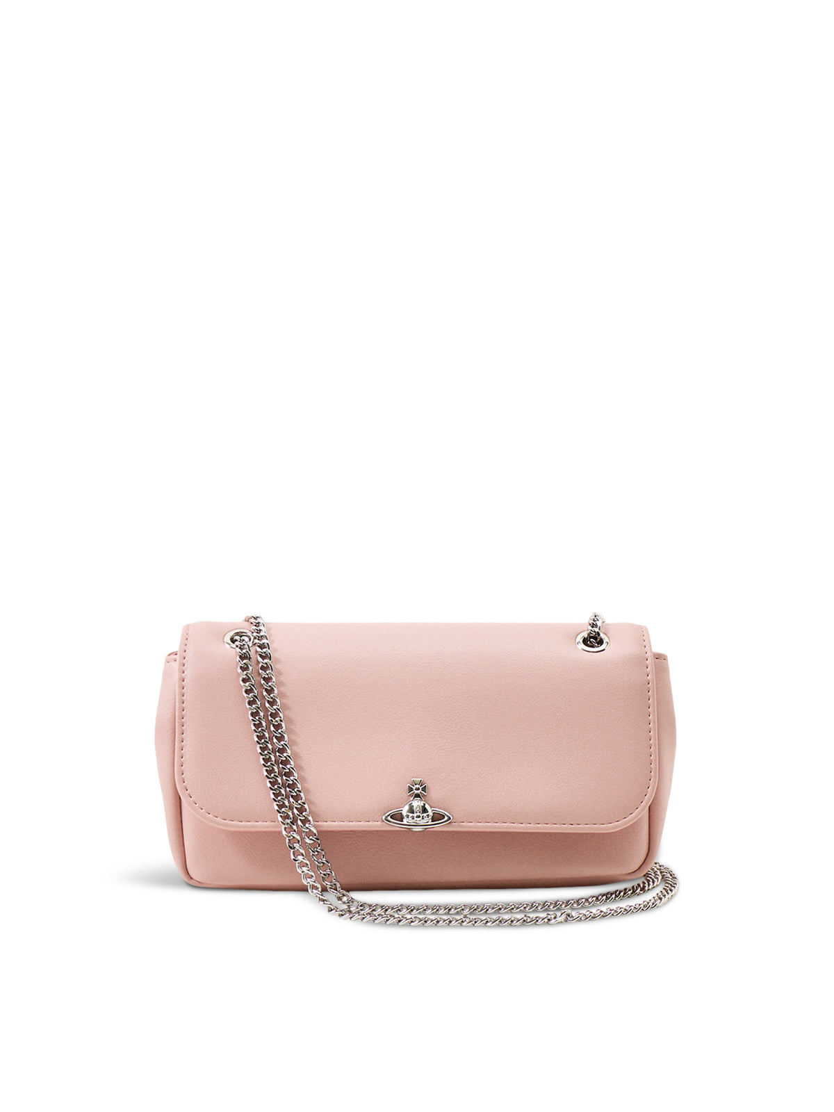Chain Crossbody Purse – Pastel Pink