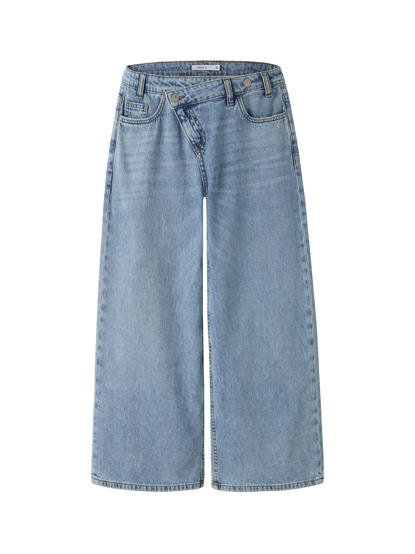 Bella Extra-Wide Organic Cotton-Blend Jeans
