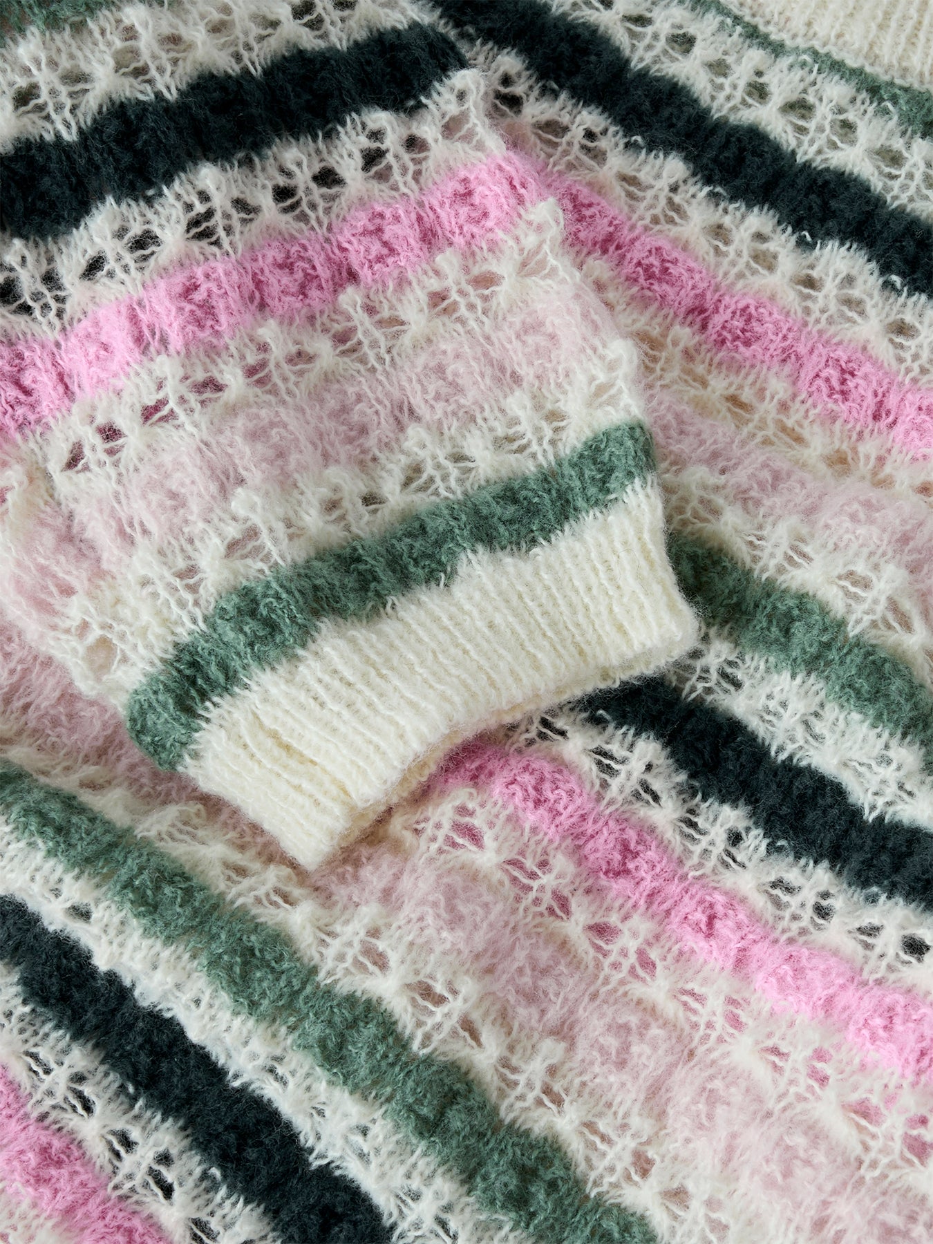 Kids' Loose Knit Sweatshirt Multi