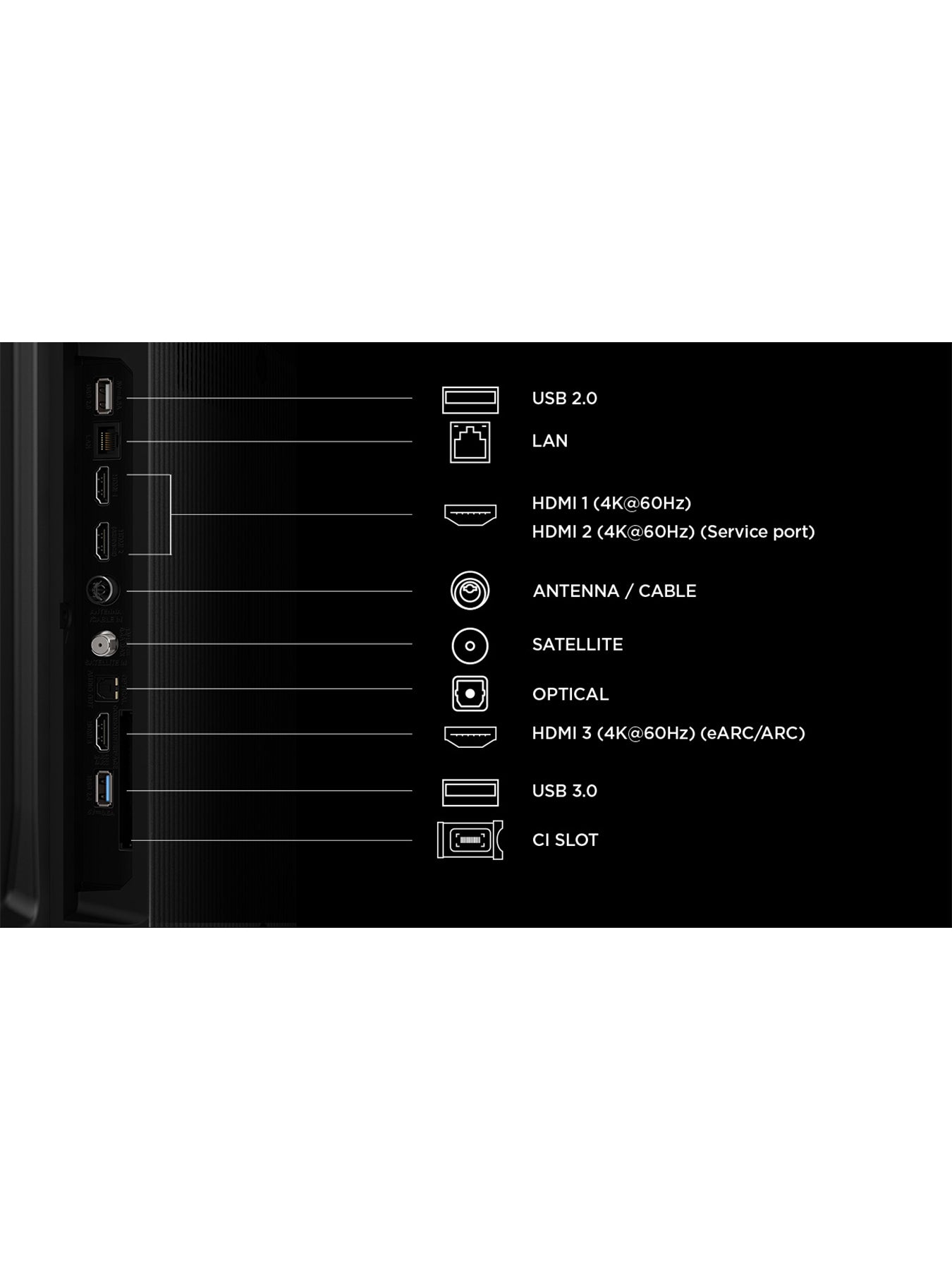 P7L 43 Inch QLED 4K UHD Smart TV