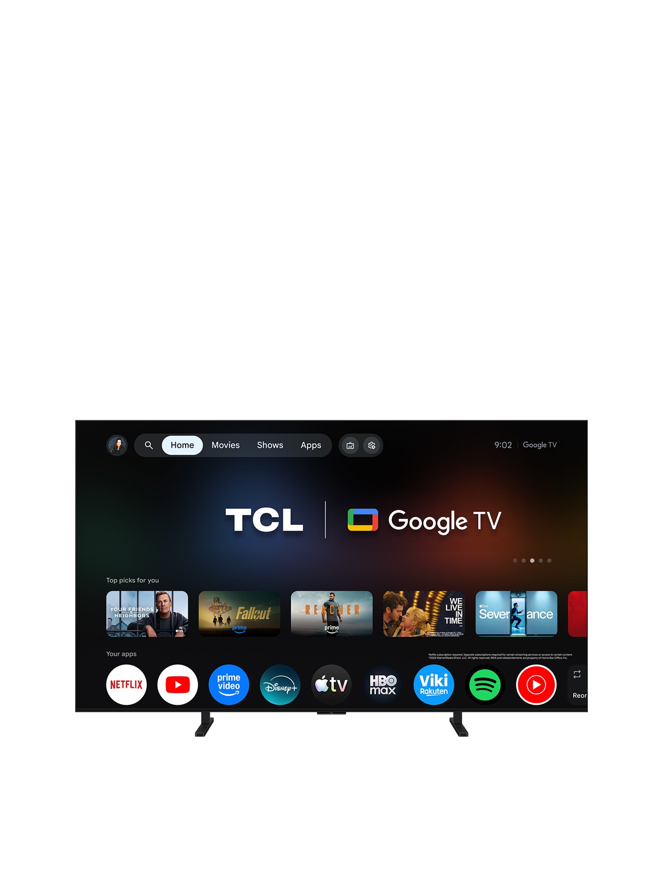 A400M 65 Inch QD Mini LED 4K UHD Smart TV