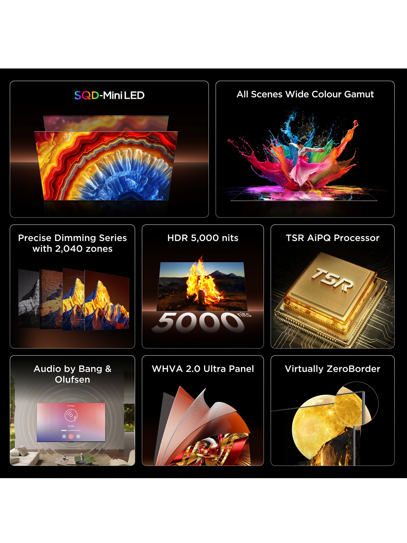 C8L 65 Inch QD Mini LED 4K UHD Smart TV