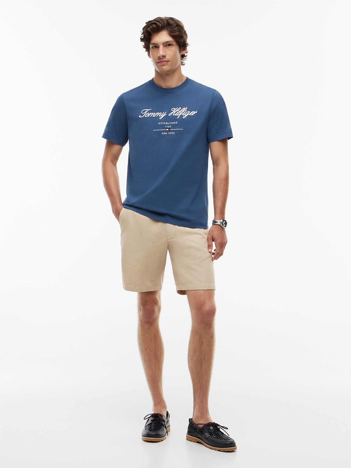 Textured Logo Jersey T-Shirt