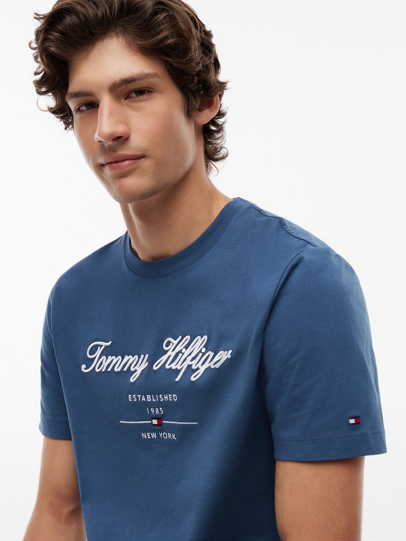 Textured Logo Jersey T-Shirt