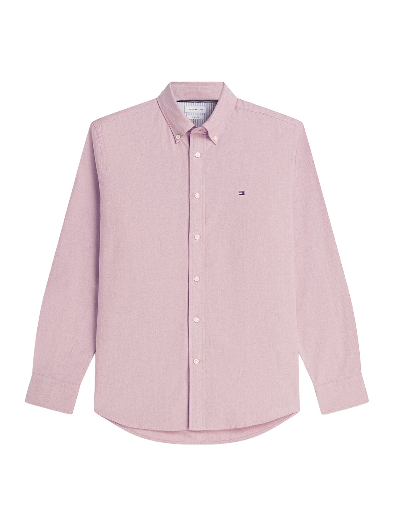 Regular Fit Flag Embroidery Oxford Shirt