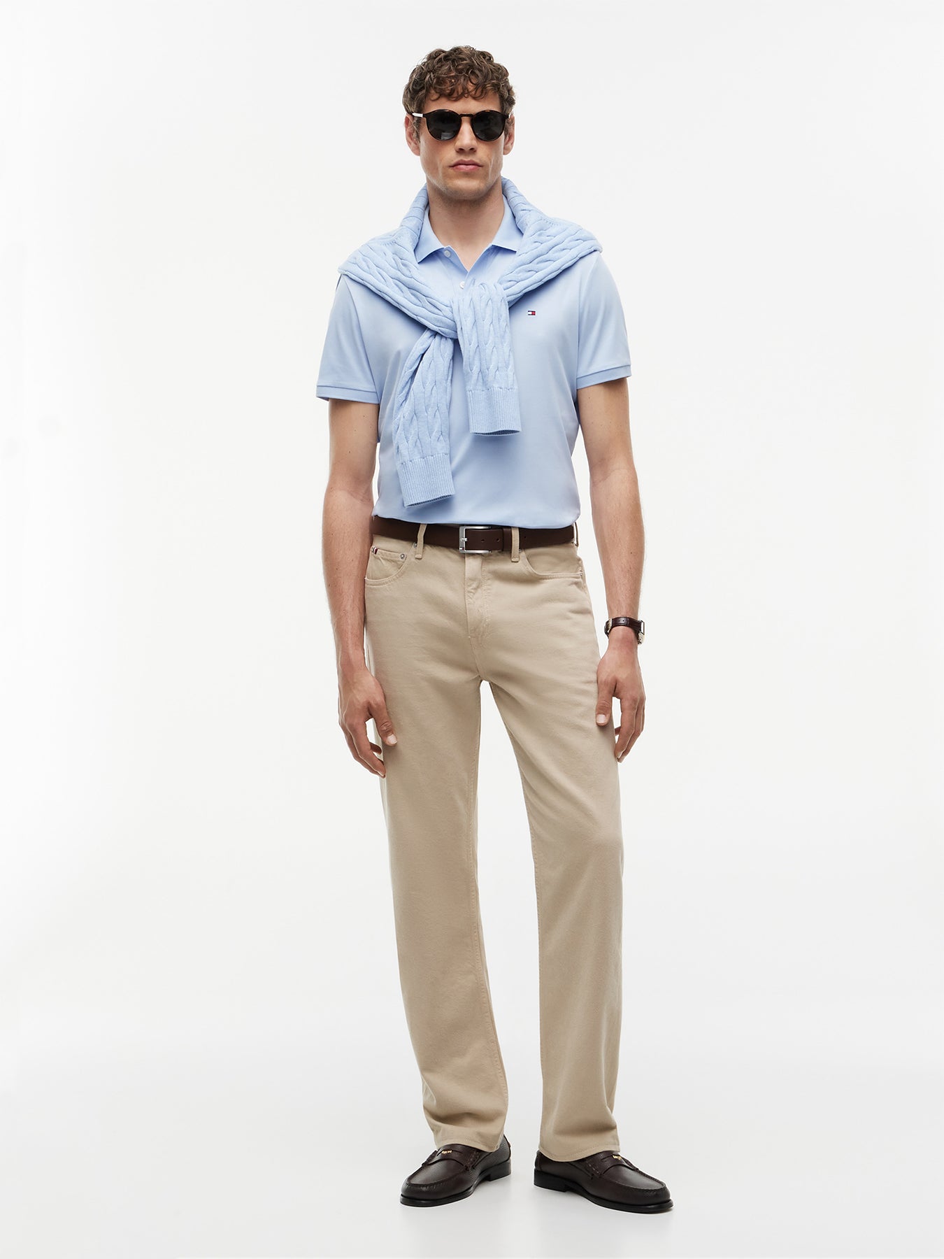 Regular Fit Fluid Cotton Polo Shirt