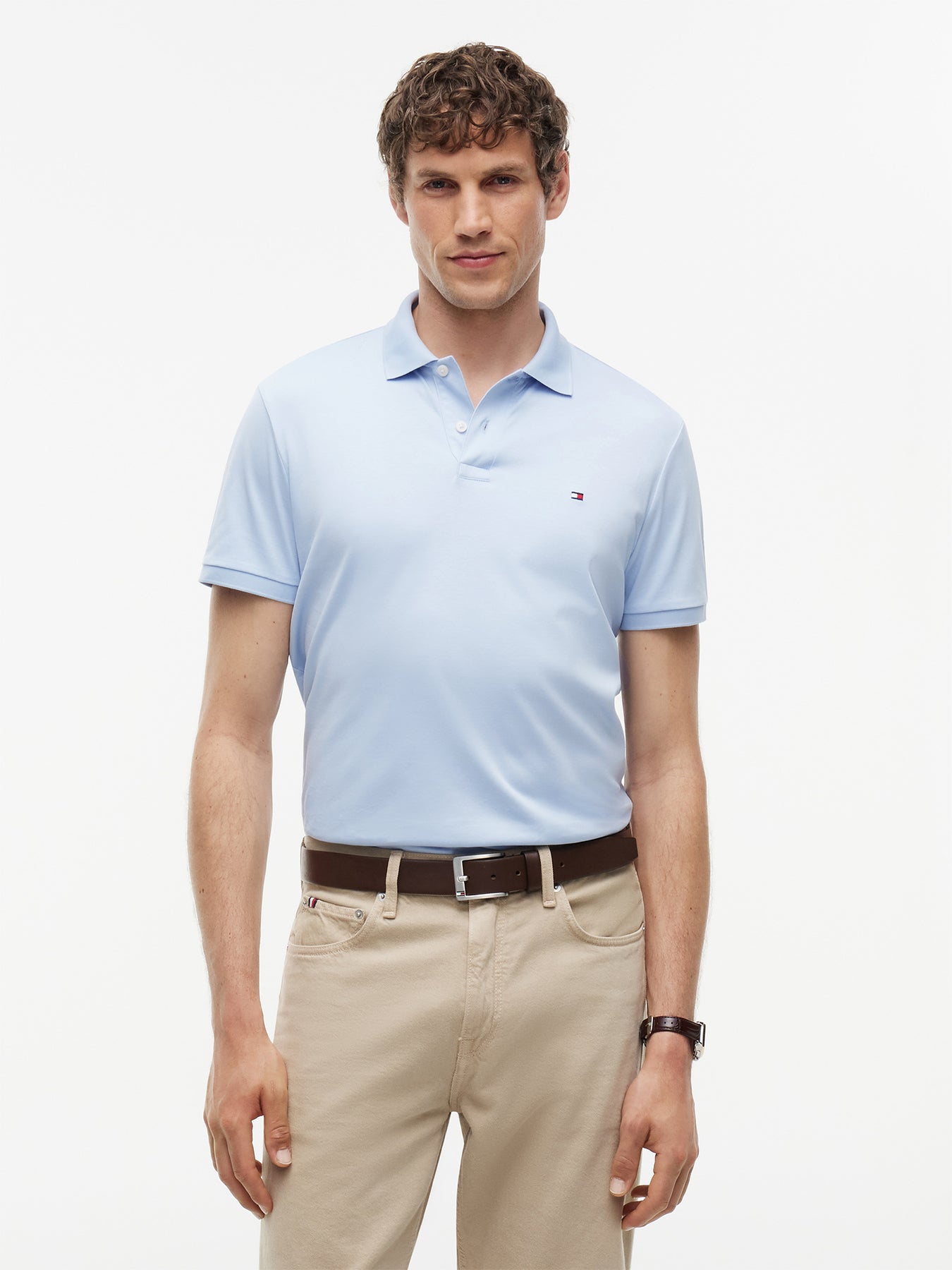 Regular Fit Fluid Cotton Polo Shirt