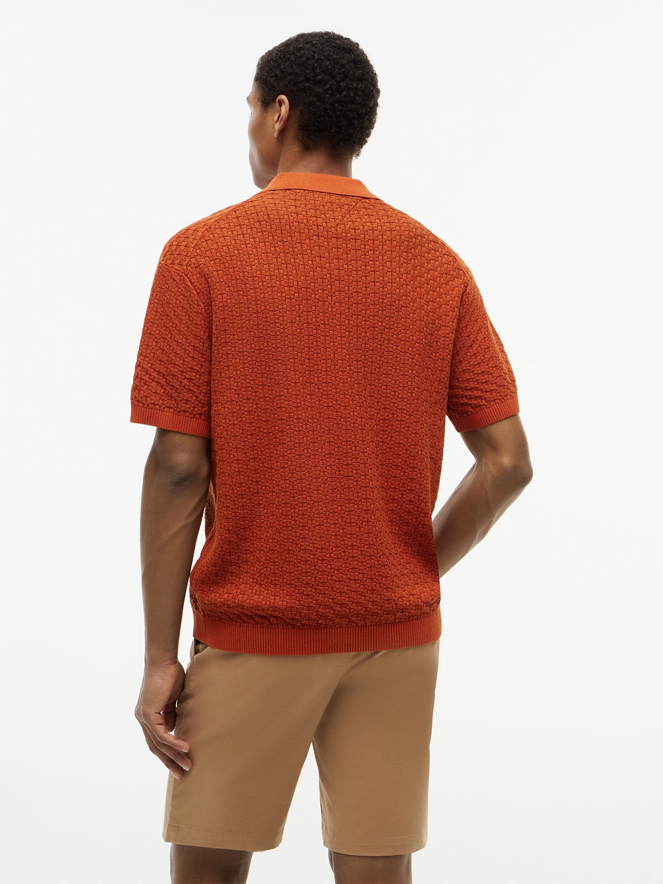 Organic Cotton Relaxed Washed Polo Shirt