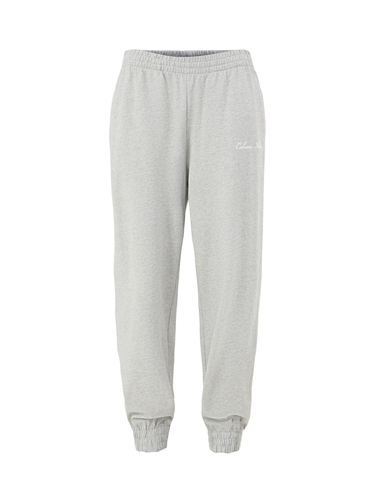 Logo Cotton Joggers - Grey