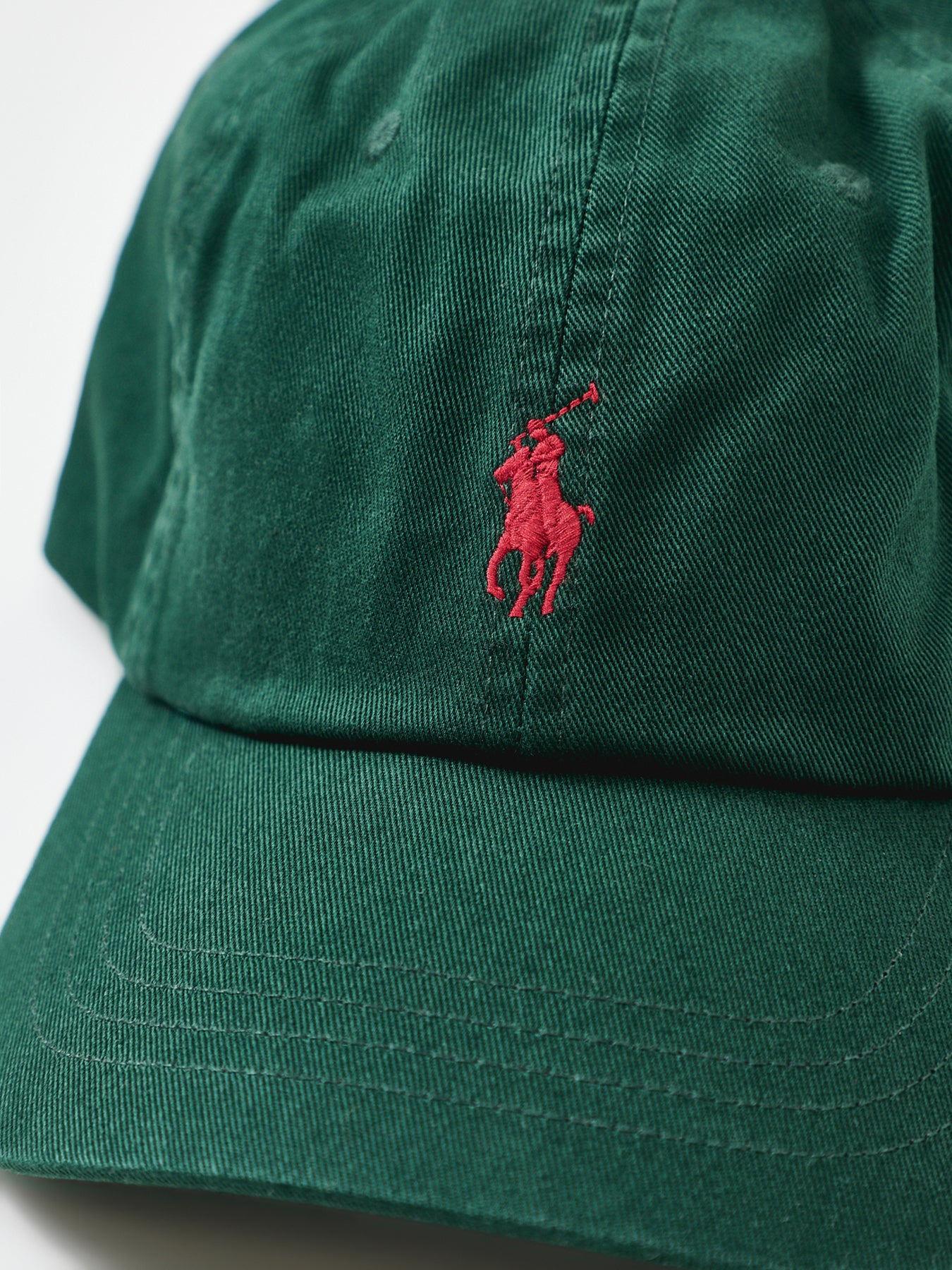 The Iconic Cotton Chino Ball Cap Green