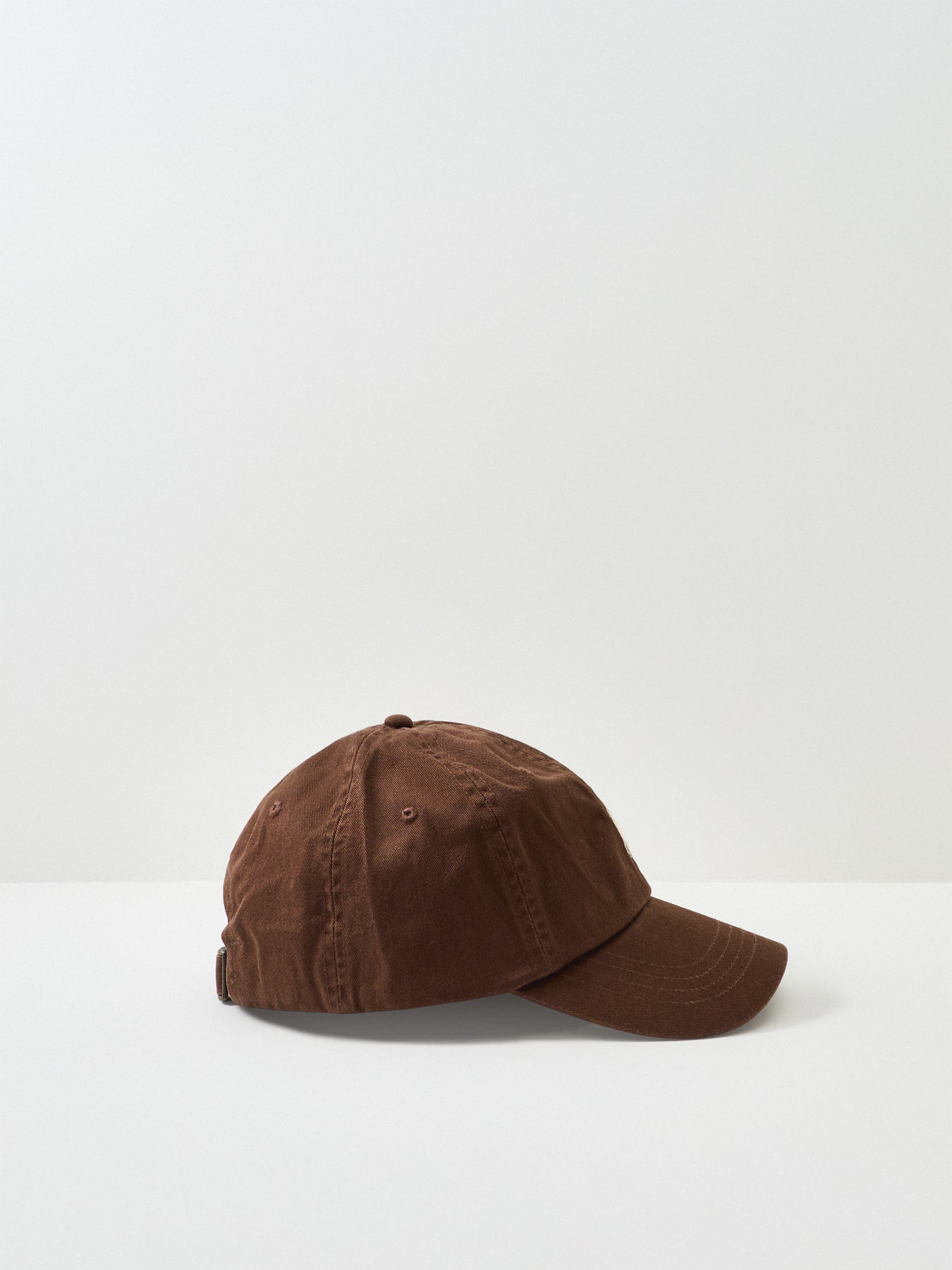 The Iconic Cotton Chino Ball Cap Brown