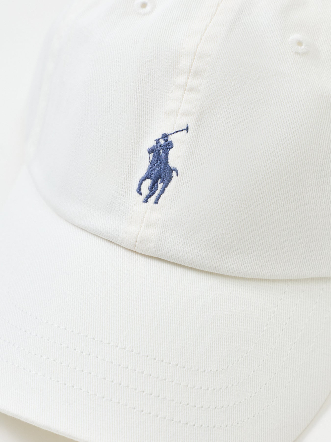The Iconic Cotton Chino Ball Cap Cream
