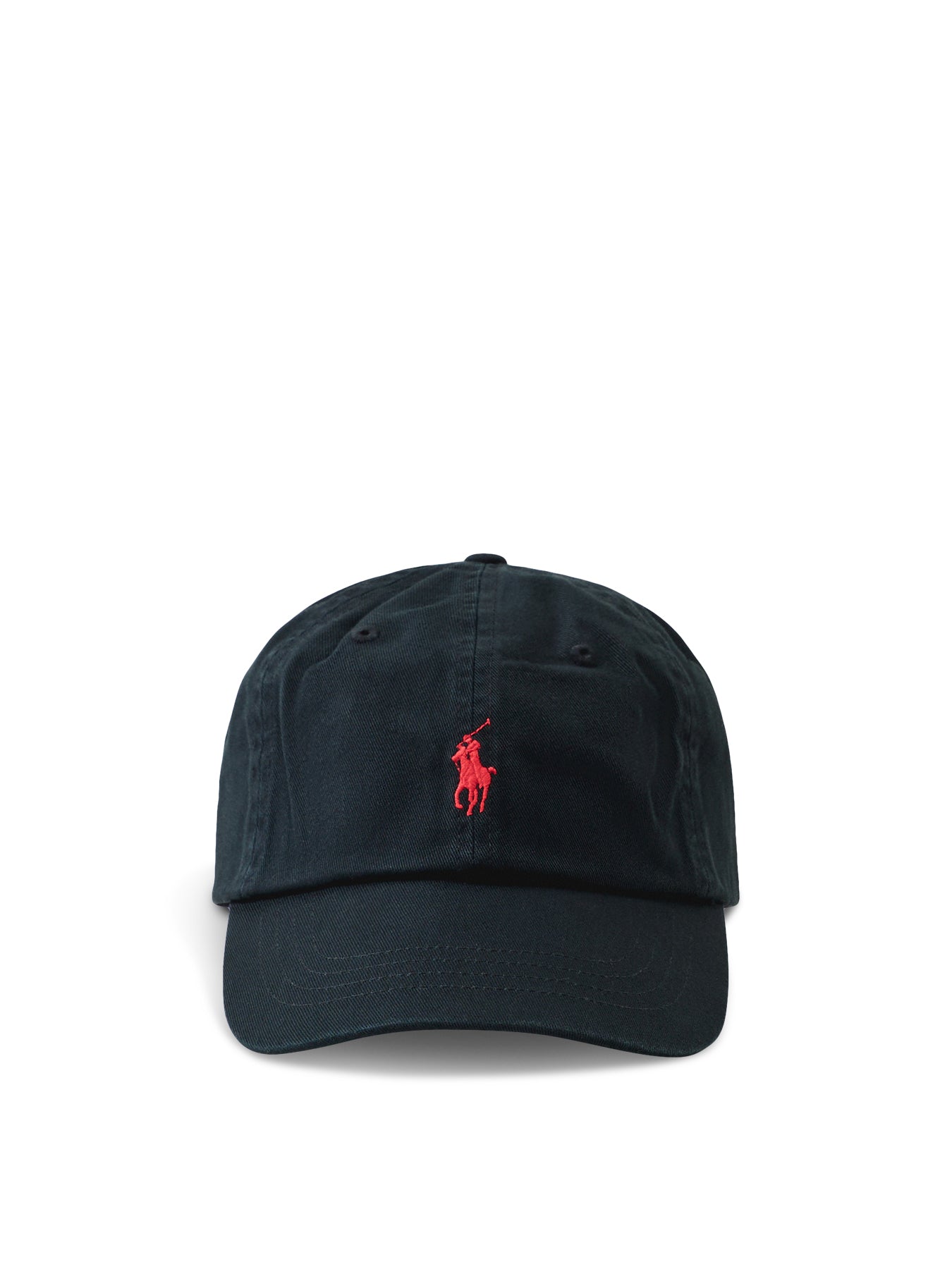 The Iconic Cotton Chino Ball Cap Black