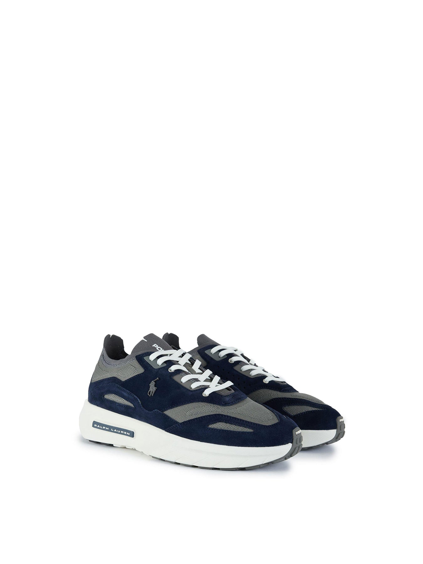 Boerum Lace Nylon Trainers Blue