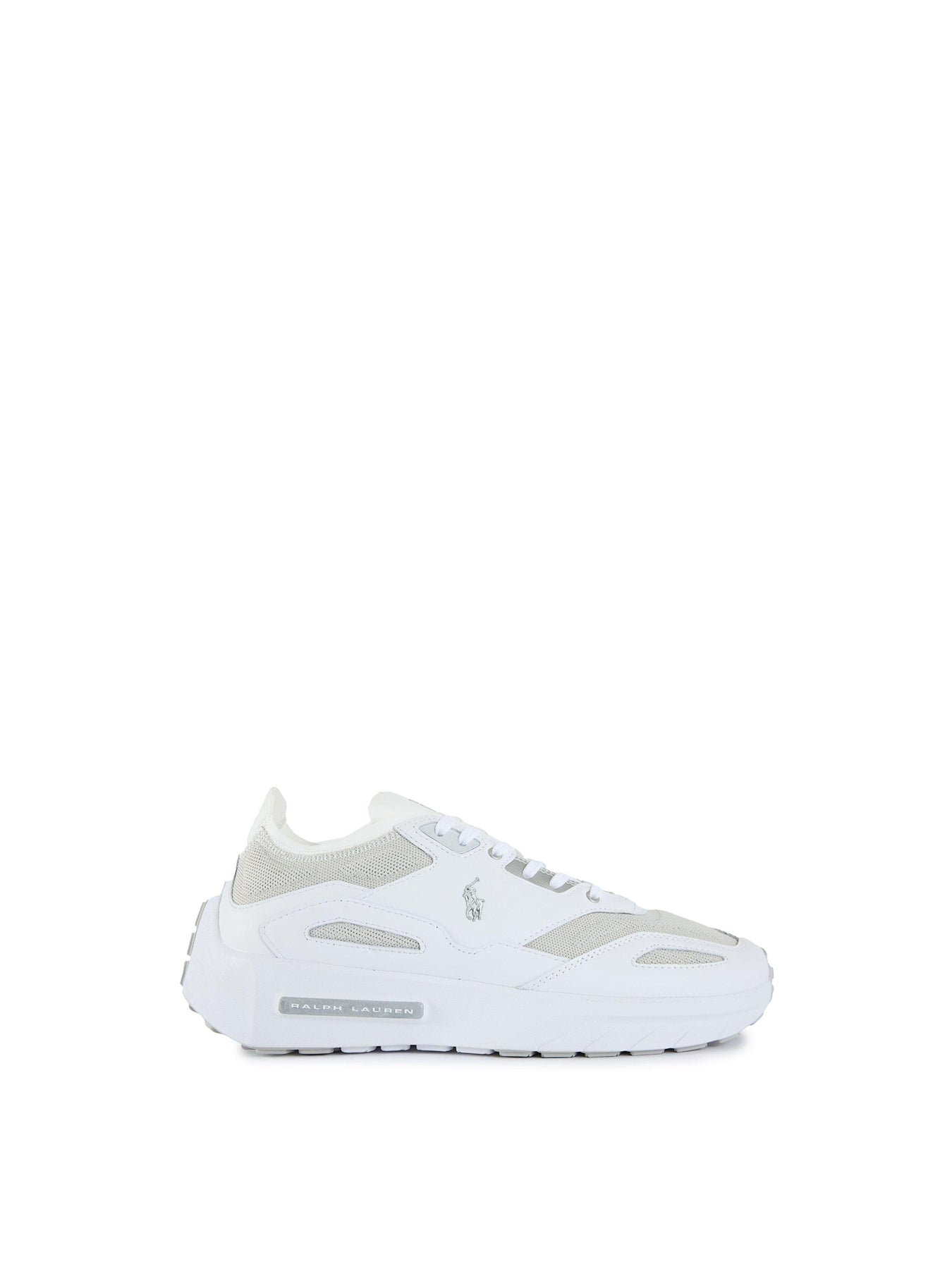 Boerum Lace Suede Trainers White