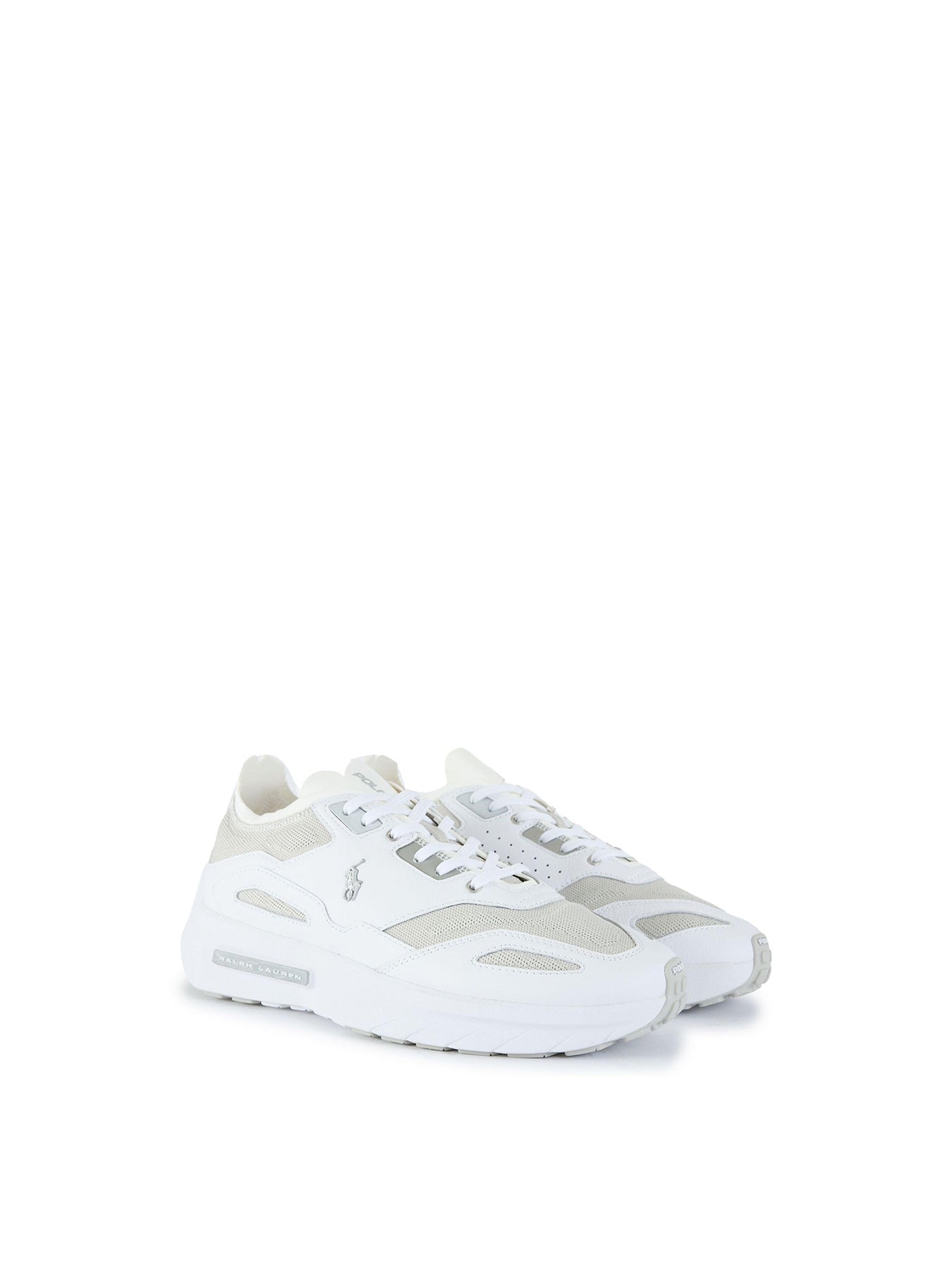 Boerum Lace Suede Trainers White
