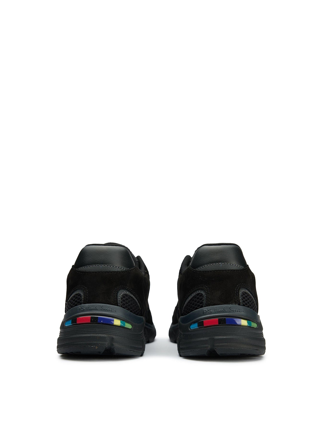 Shane Nubuck Trainers Black
