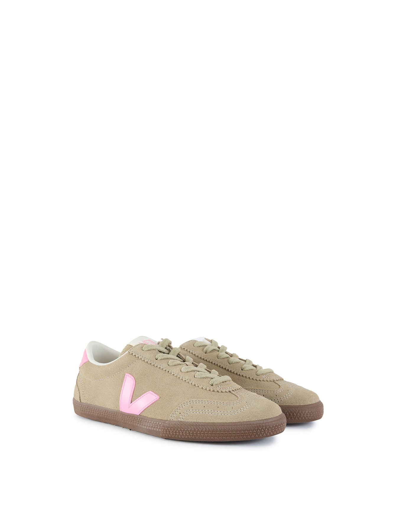 Volley Suede Trainers Brown