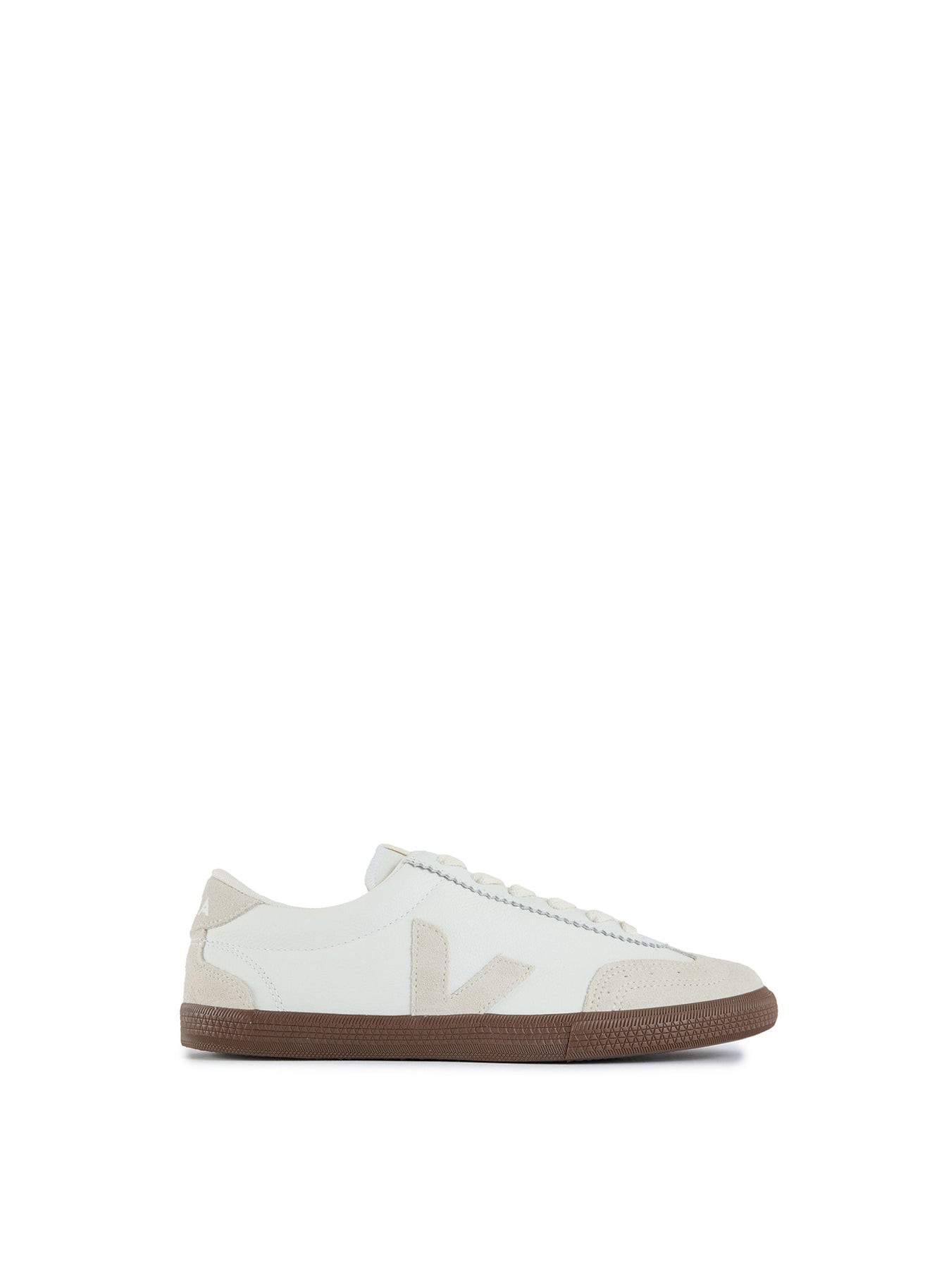 Volley Leather Trainers White