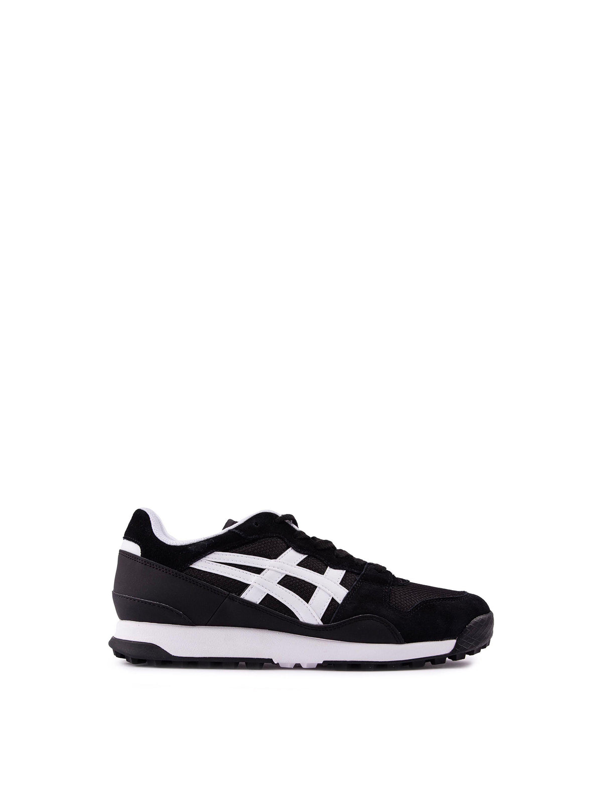 Tiger Horizonia Suede & Nylon Trainers - Black / White