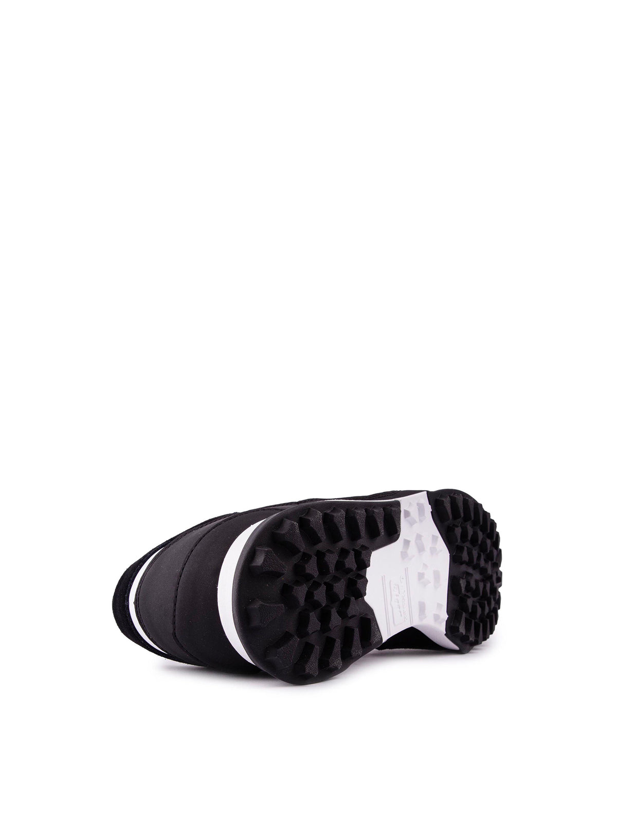 Tiger Horizonia Suede & Nylon Trainers - Black / White