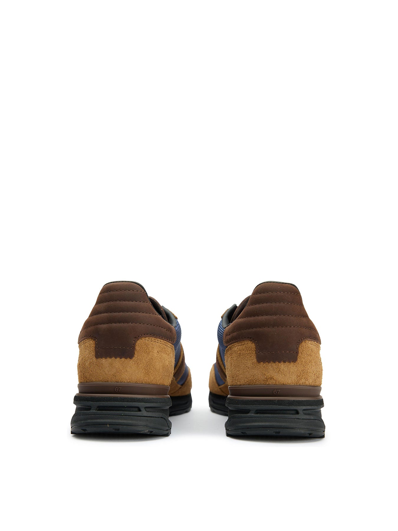 Varick Nylon Trainers Tan