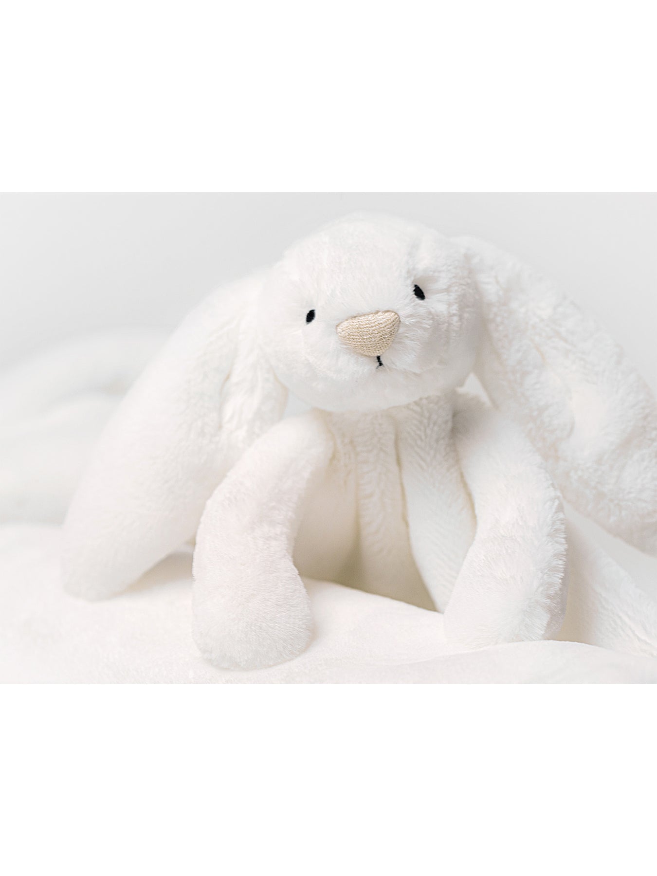 Bashful Luxe Bunny Luna Blankie