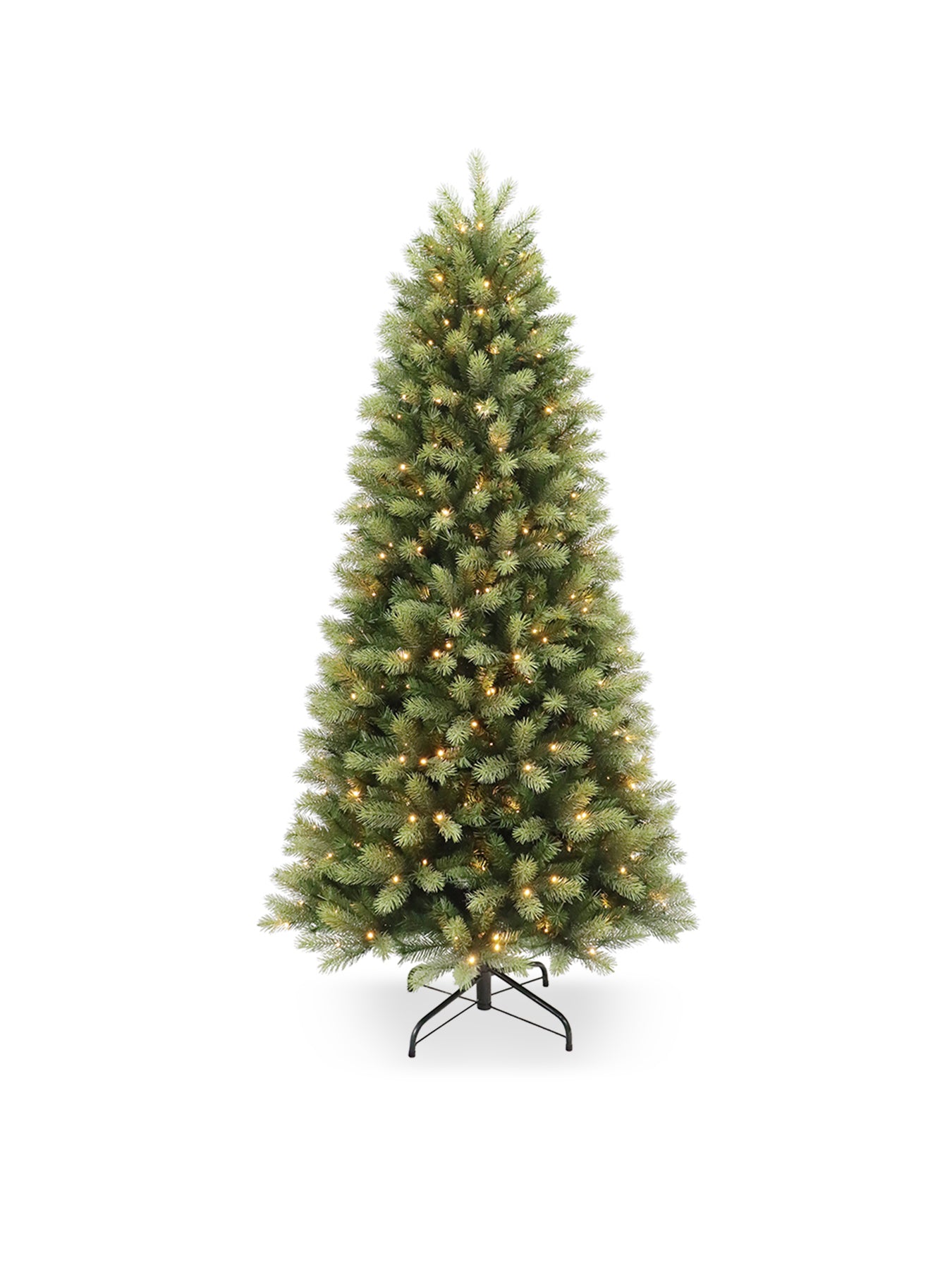 Puleo Slim Essex Fir Pre-Lit Christmas Tree