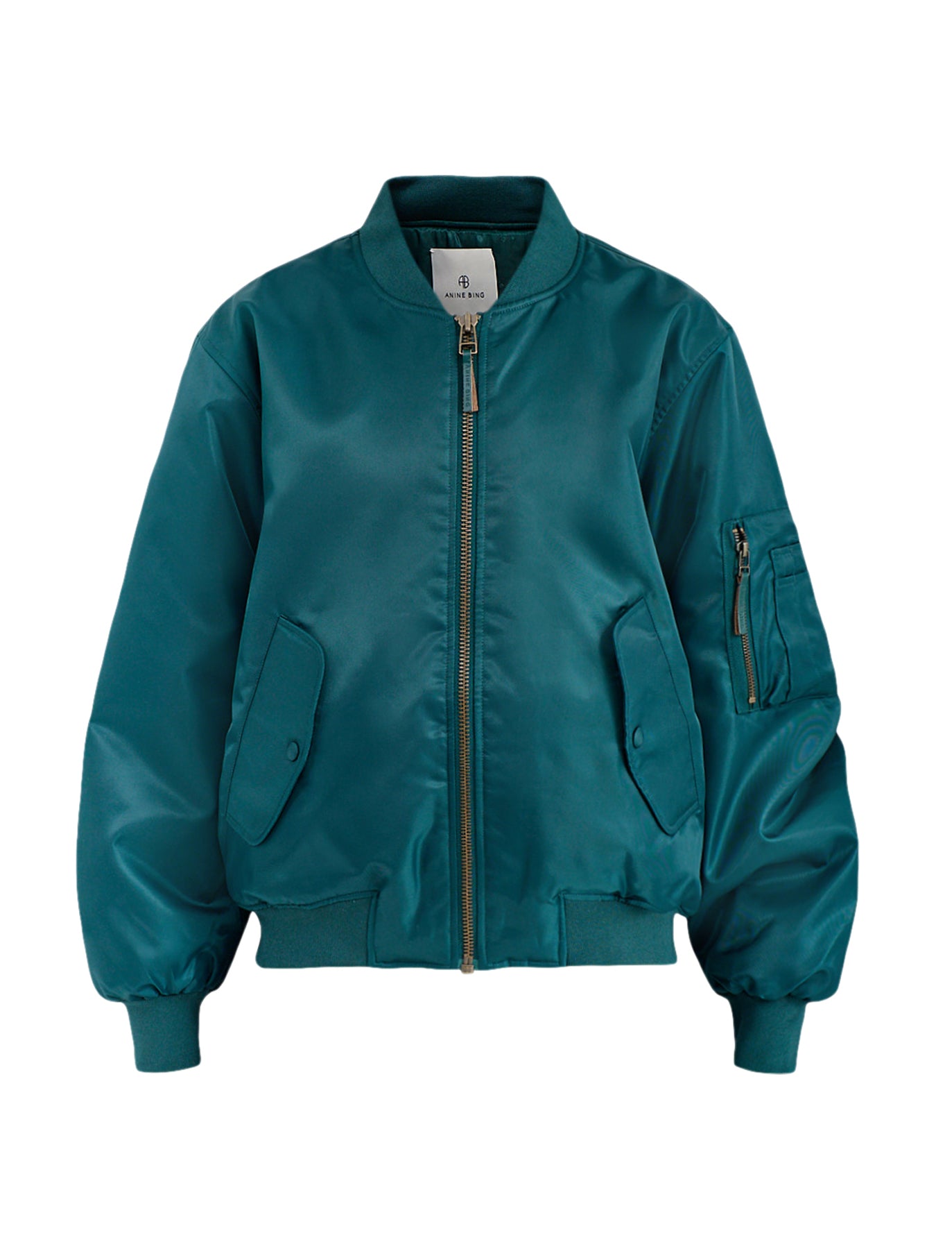 Leon Bomber Jacket Deep Emerald