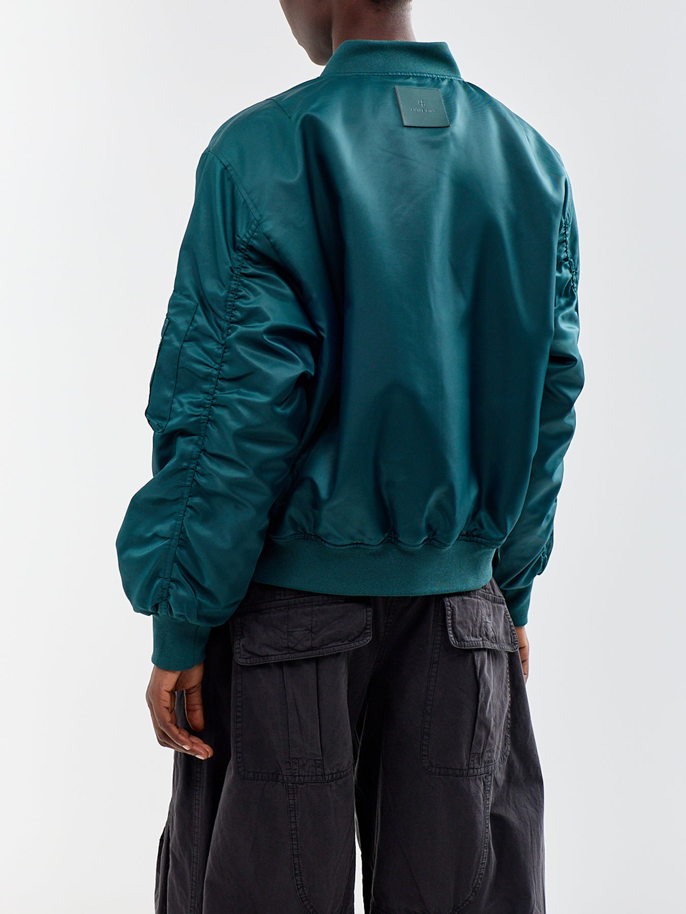 Leon Bomber Jacket Deep Emerald