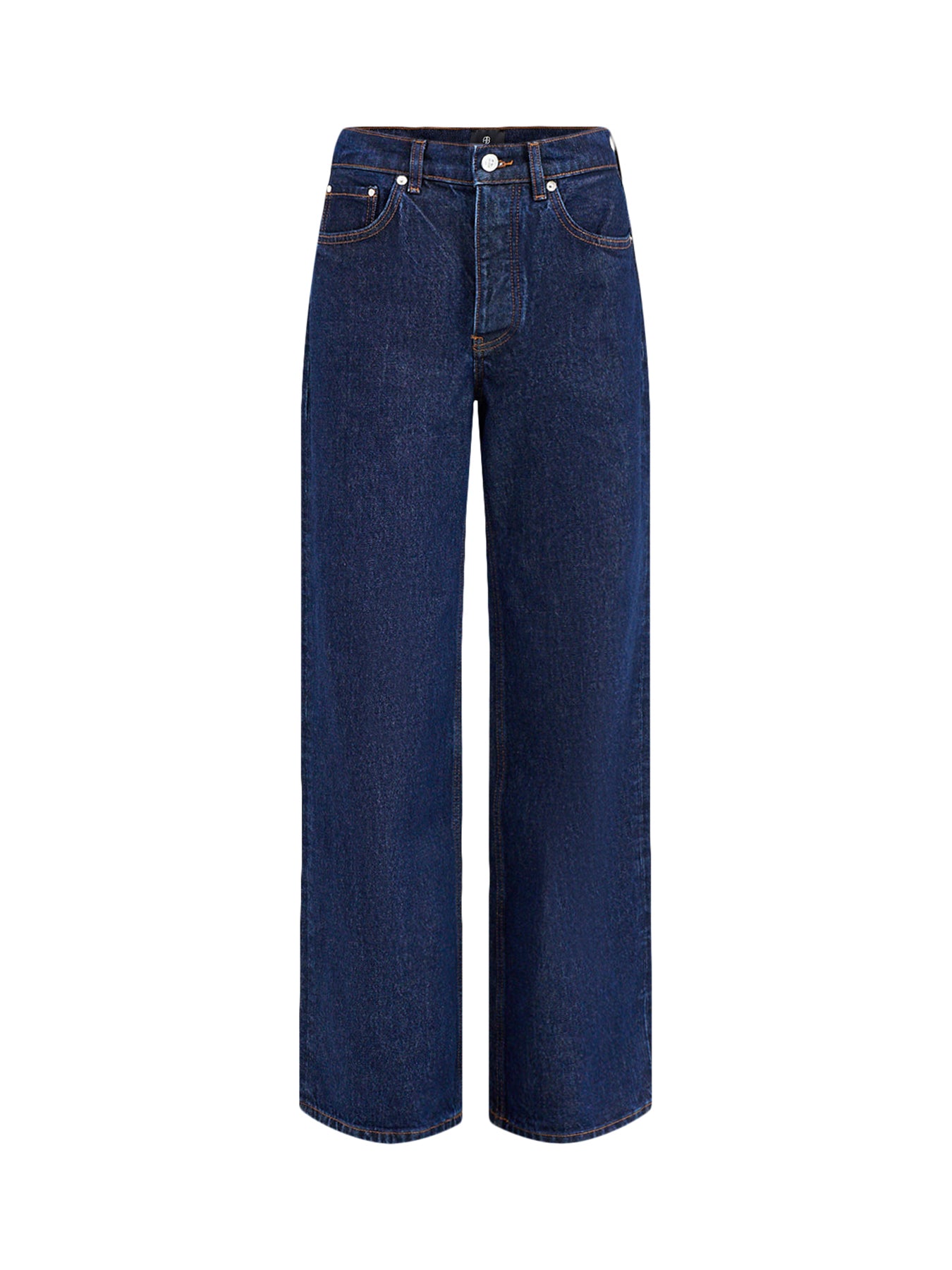 Hugh 32-Inch Cotton Straight-Leg Jeans