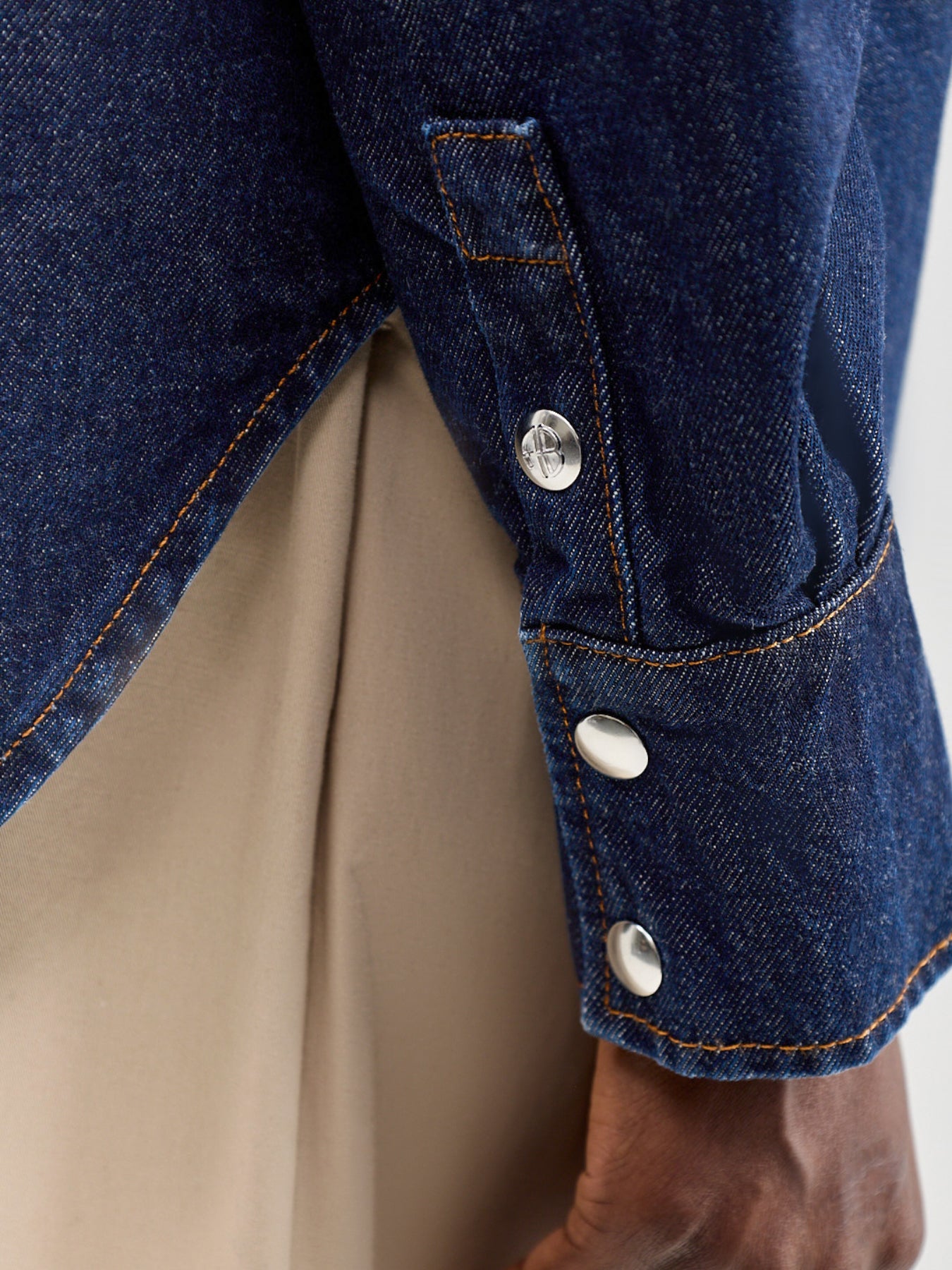 Samy Cotton Shirt Unwashed Blue