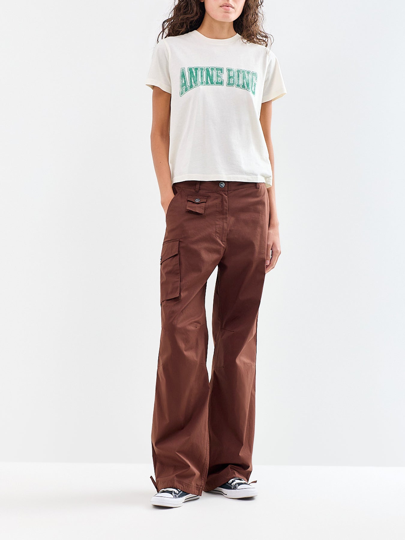 Shelley Cotton T-Shirt Cream