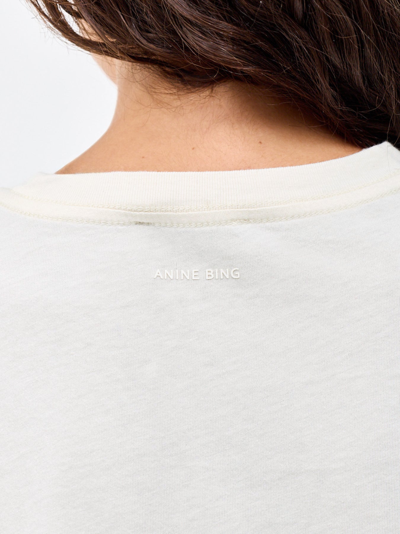 Shelley Cotton T-Shirt Cream