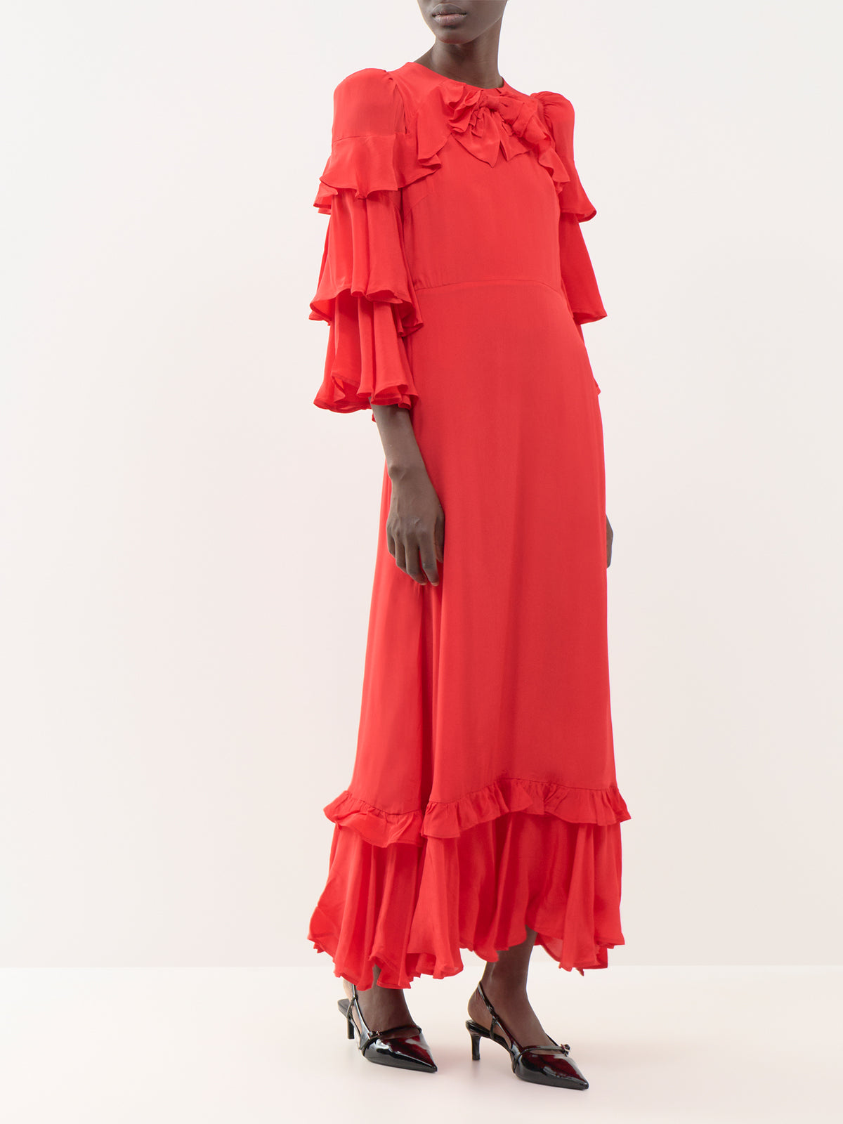 Madeline 100% Viscose Maxi Dress