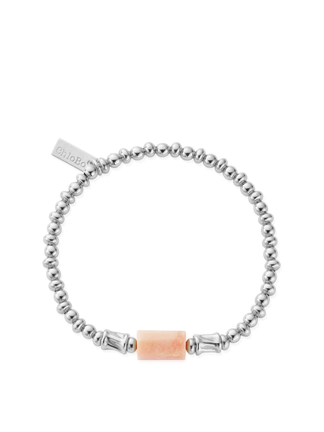 Love Spirit Stone Bracelet Silver